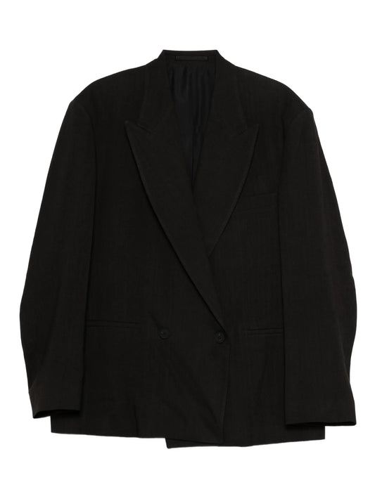 double-breasted blazer