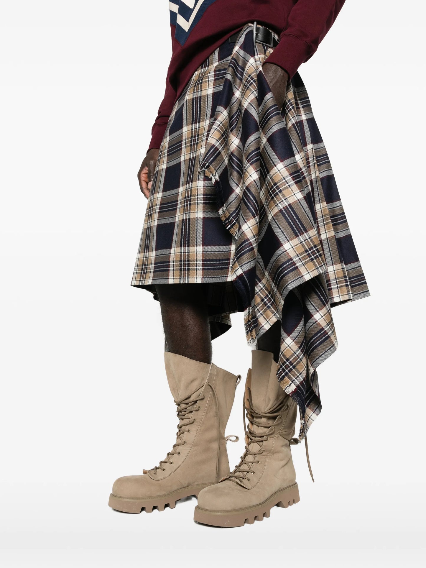tartan skirt
