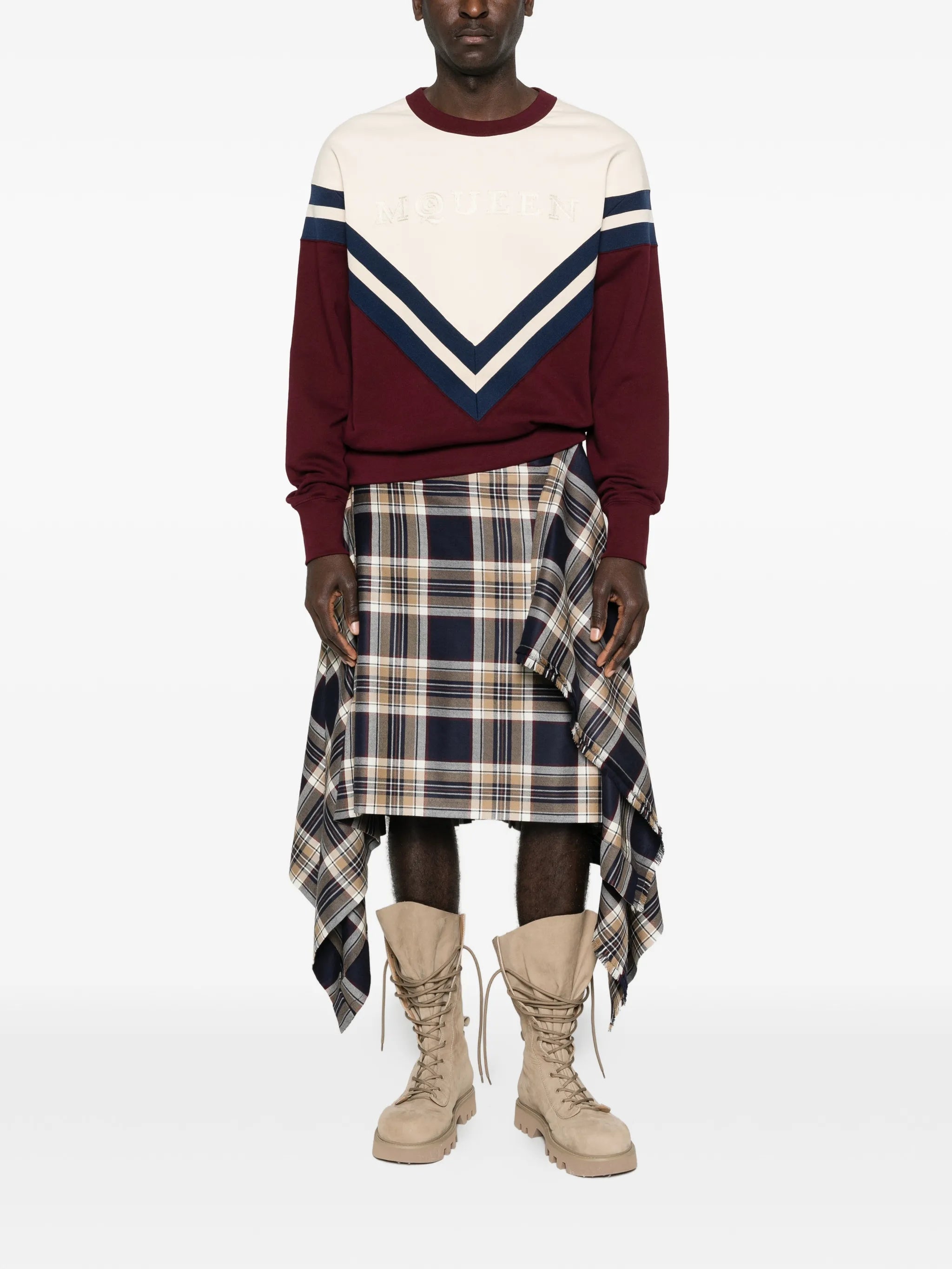 tartan skirt