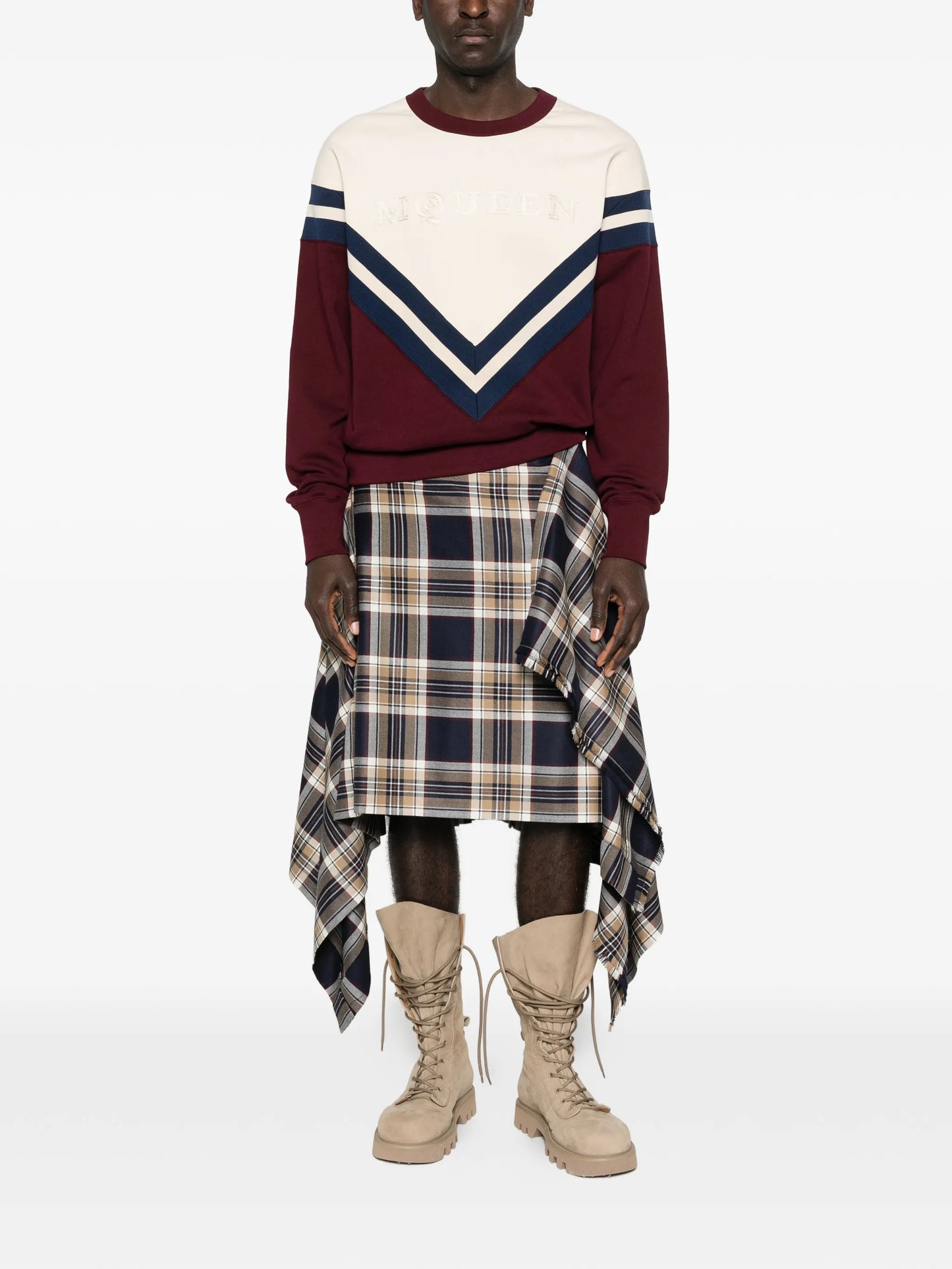 tartan skirt