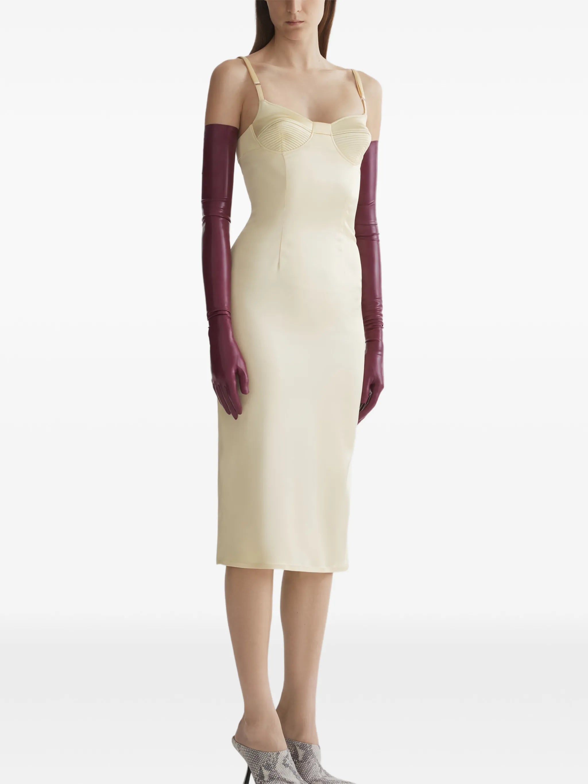 fitted lingerie dress