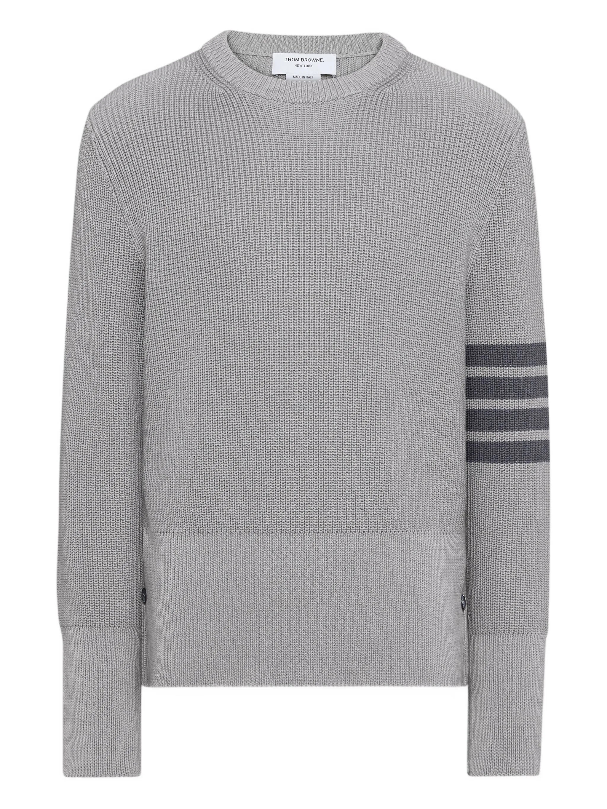 4-Bar cotton sweater