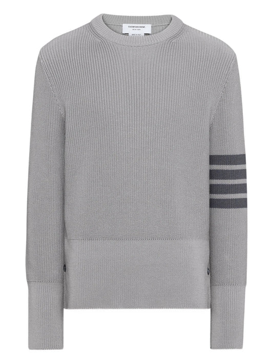 4-Bar cotton sweater