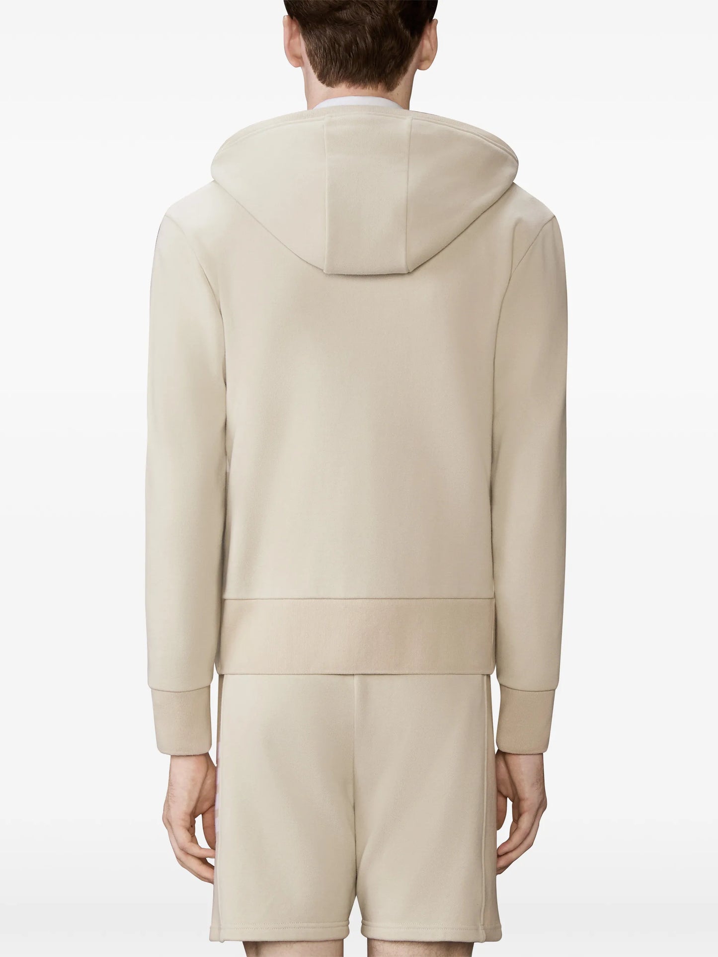 4-Bar zip-up hoodie