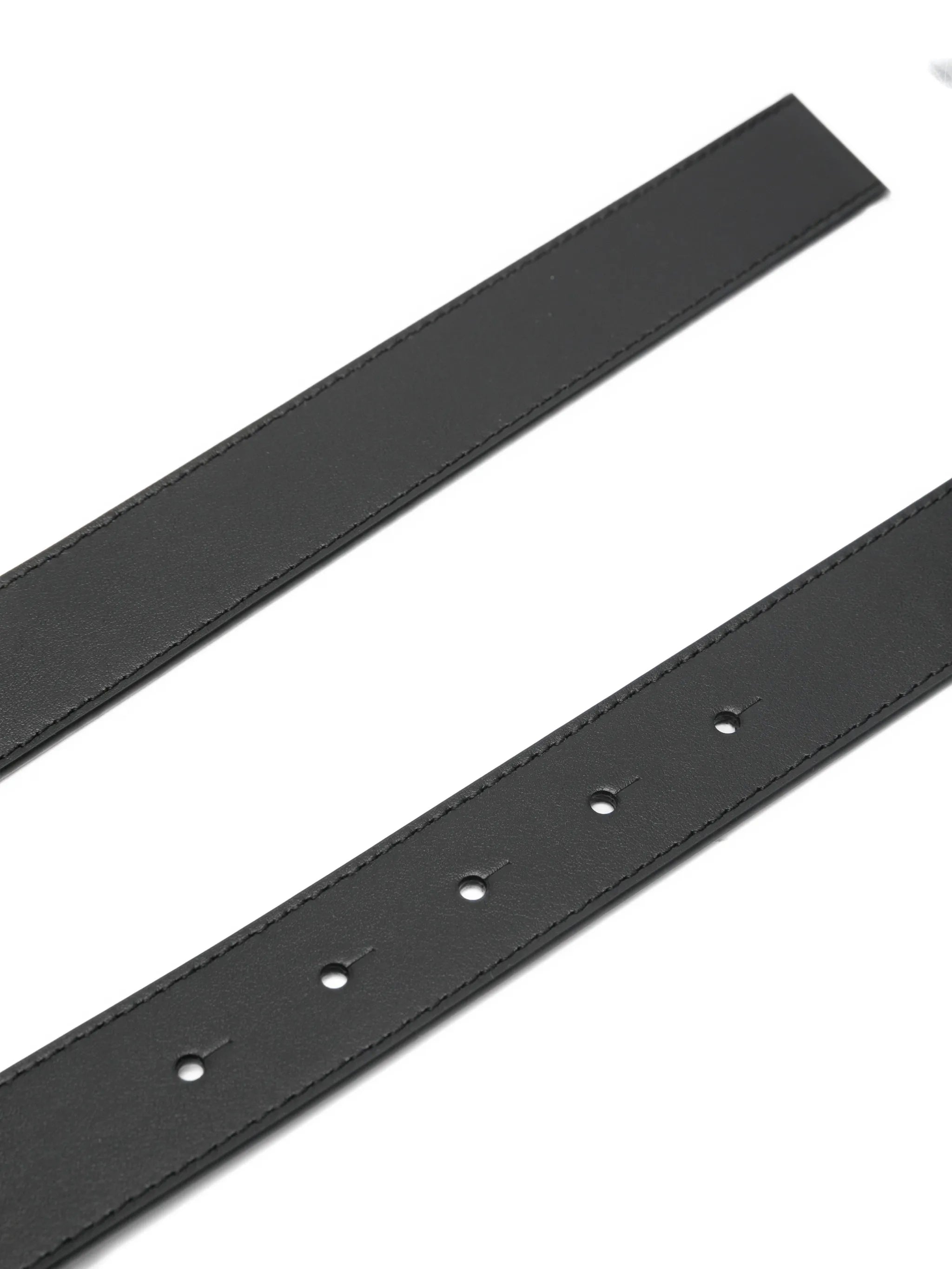 Calisson oval-buckle belt