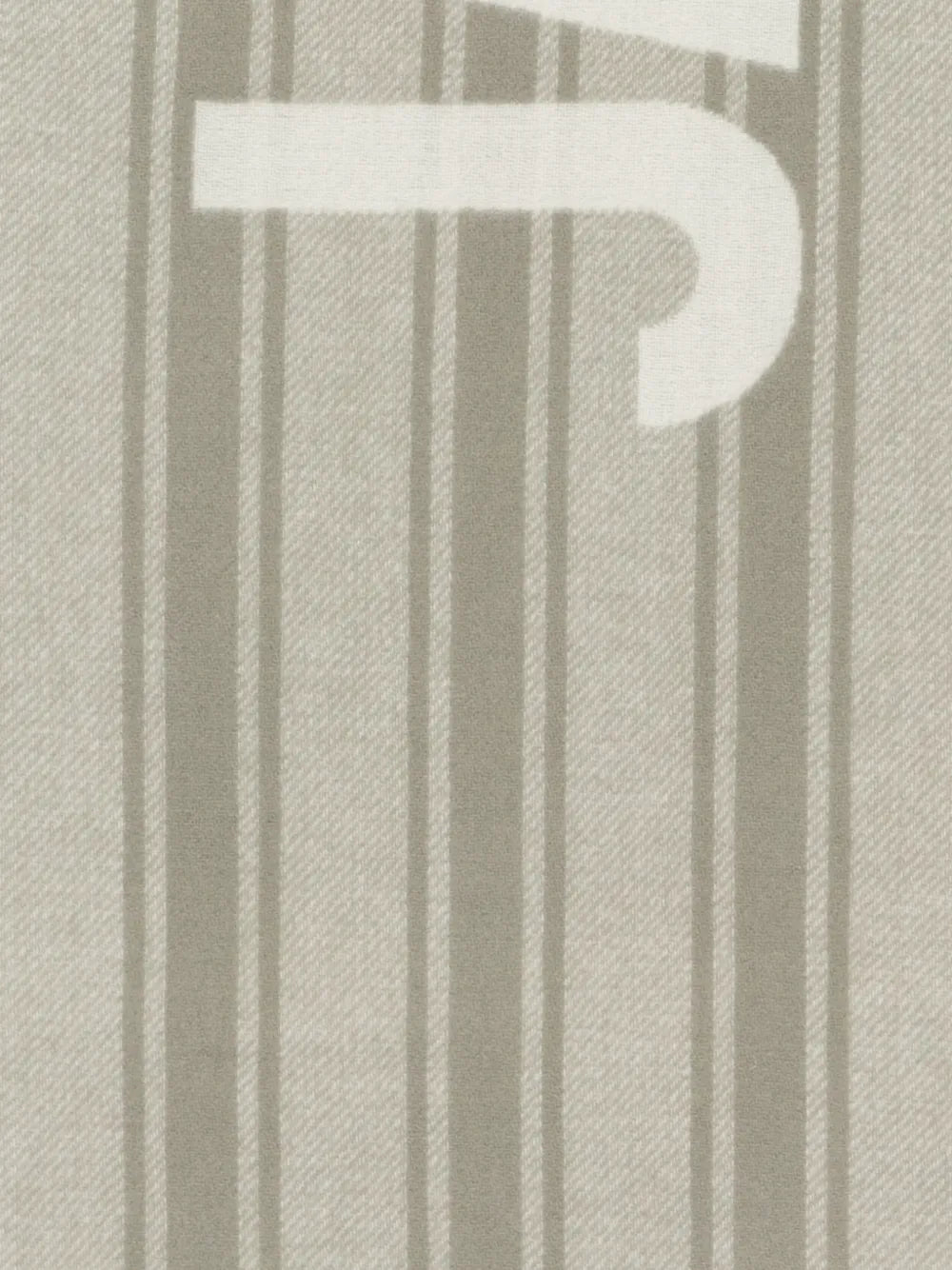 striped jacquard scarf