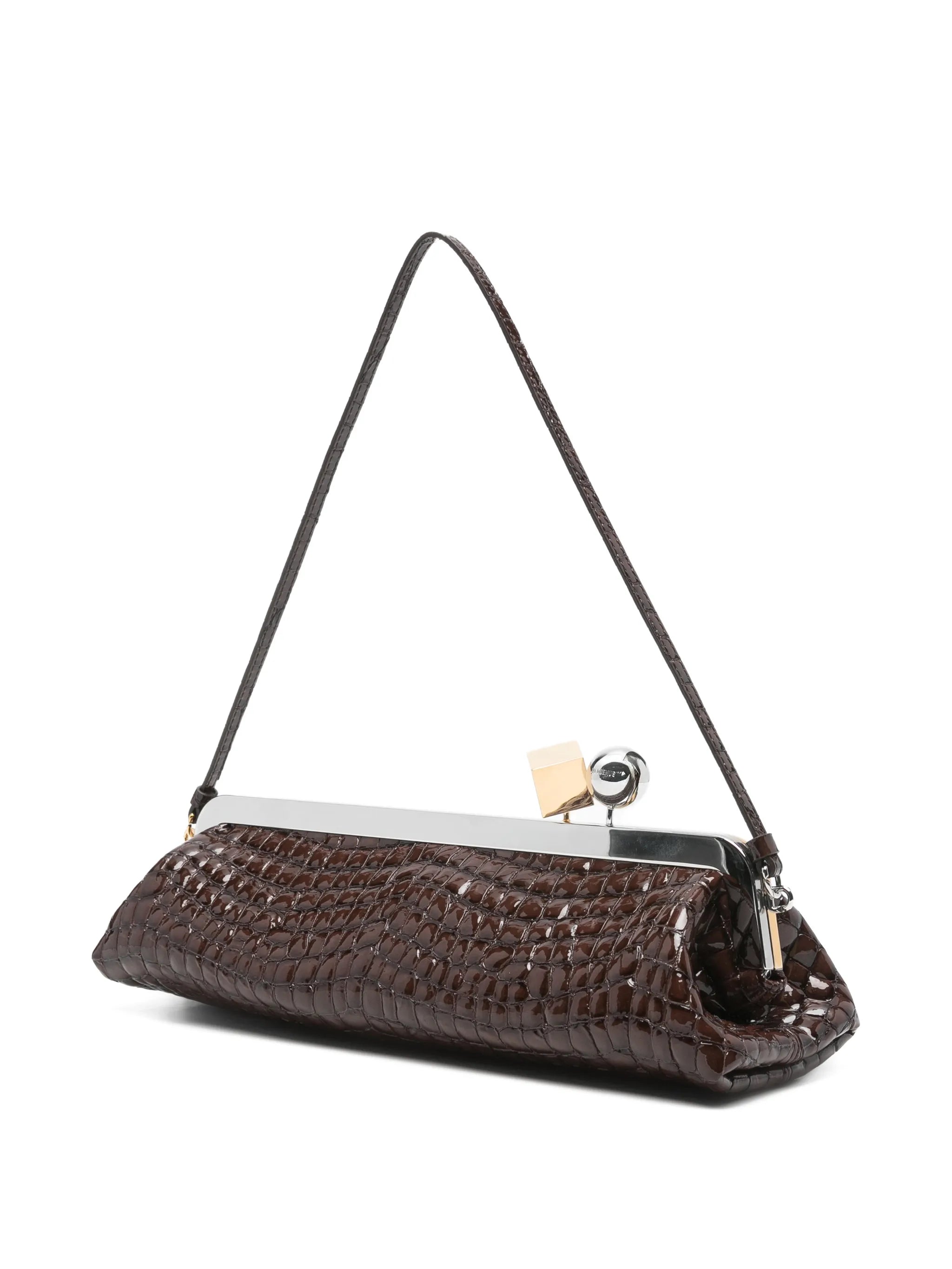 La Pochette Salon leather shoulder bag