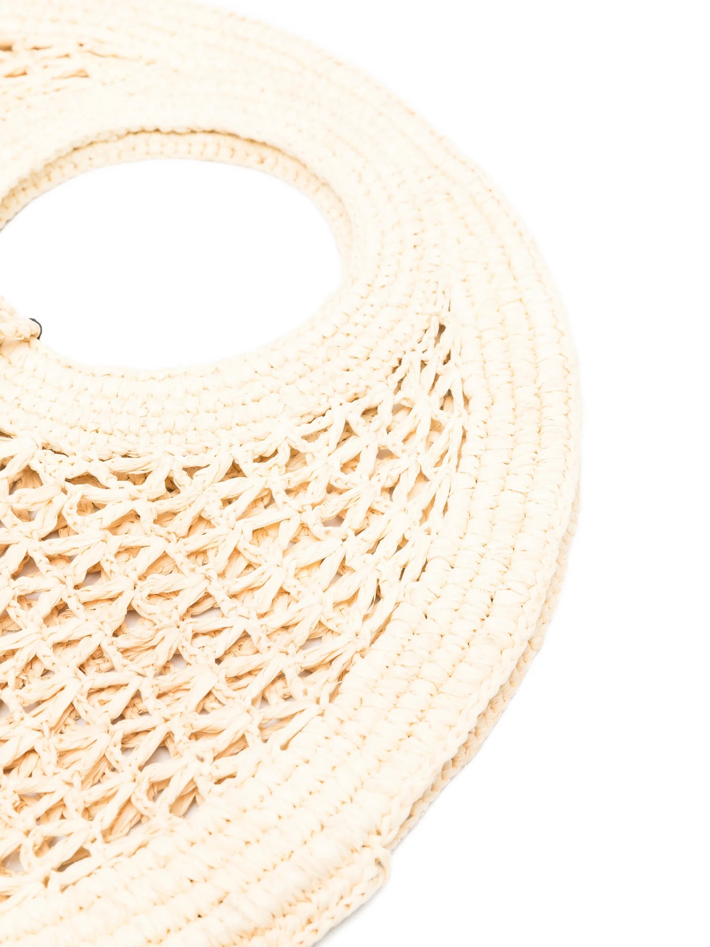 small The Spiaggia raffia tote bag