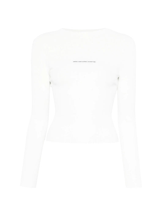 logo-detail crew-neck T-shirt