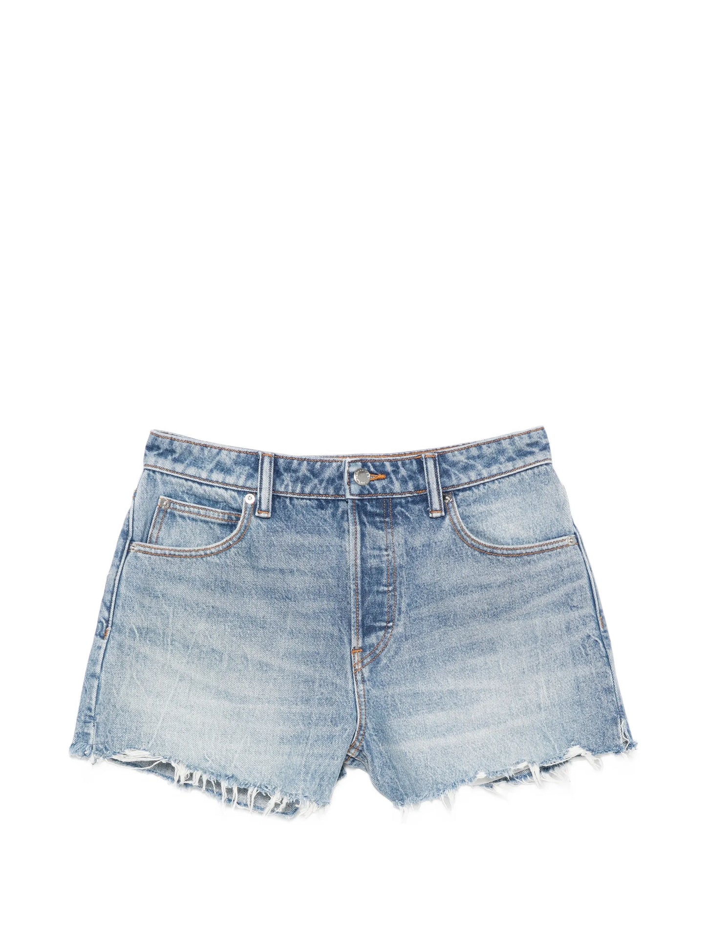 Bite distressed shorts