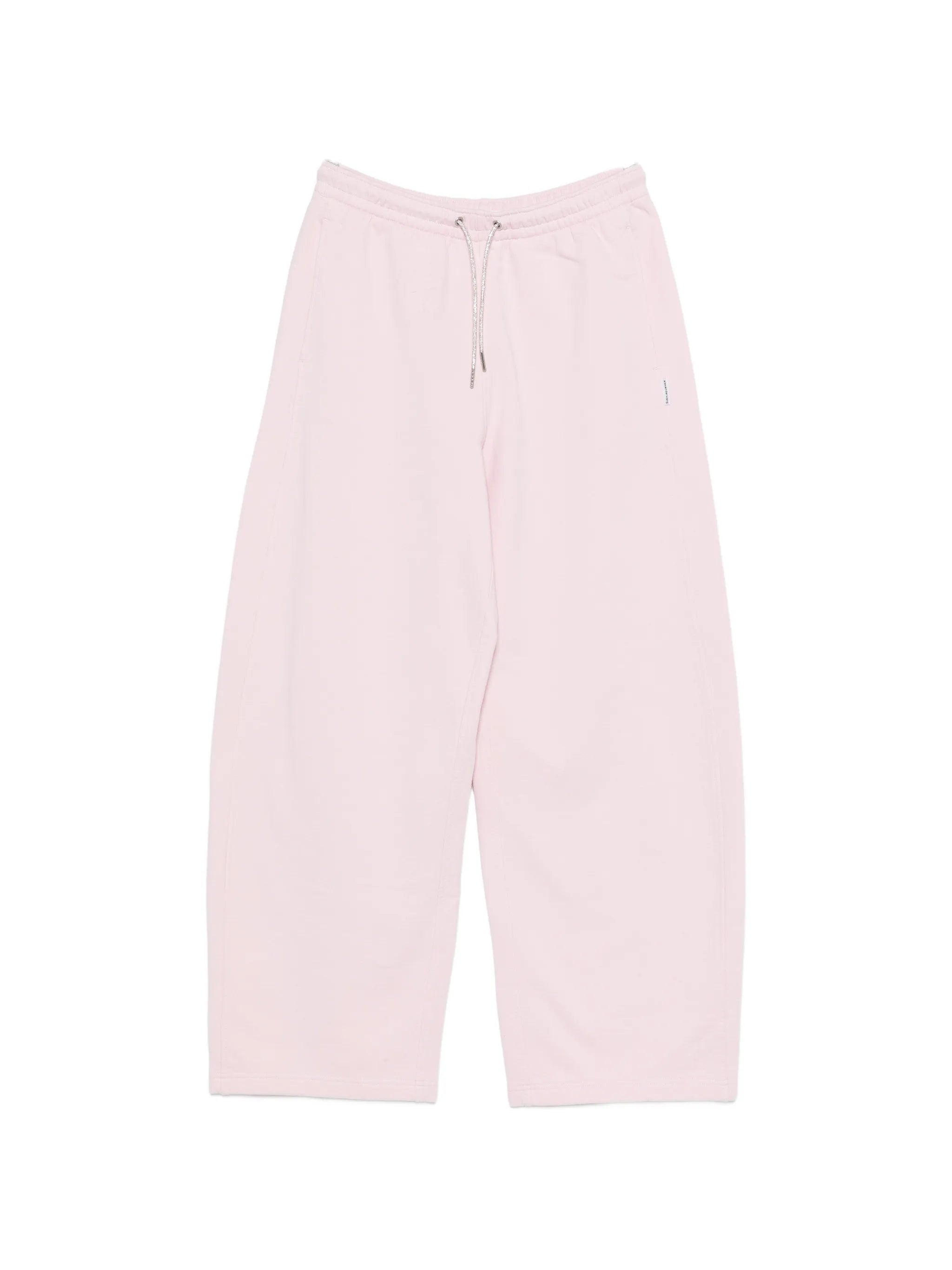 rhinestone-drawstring track pants