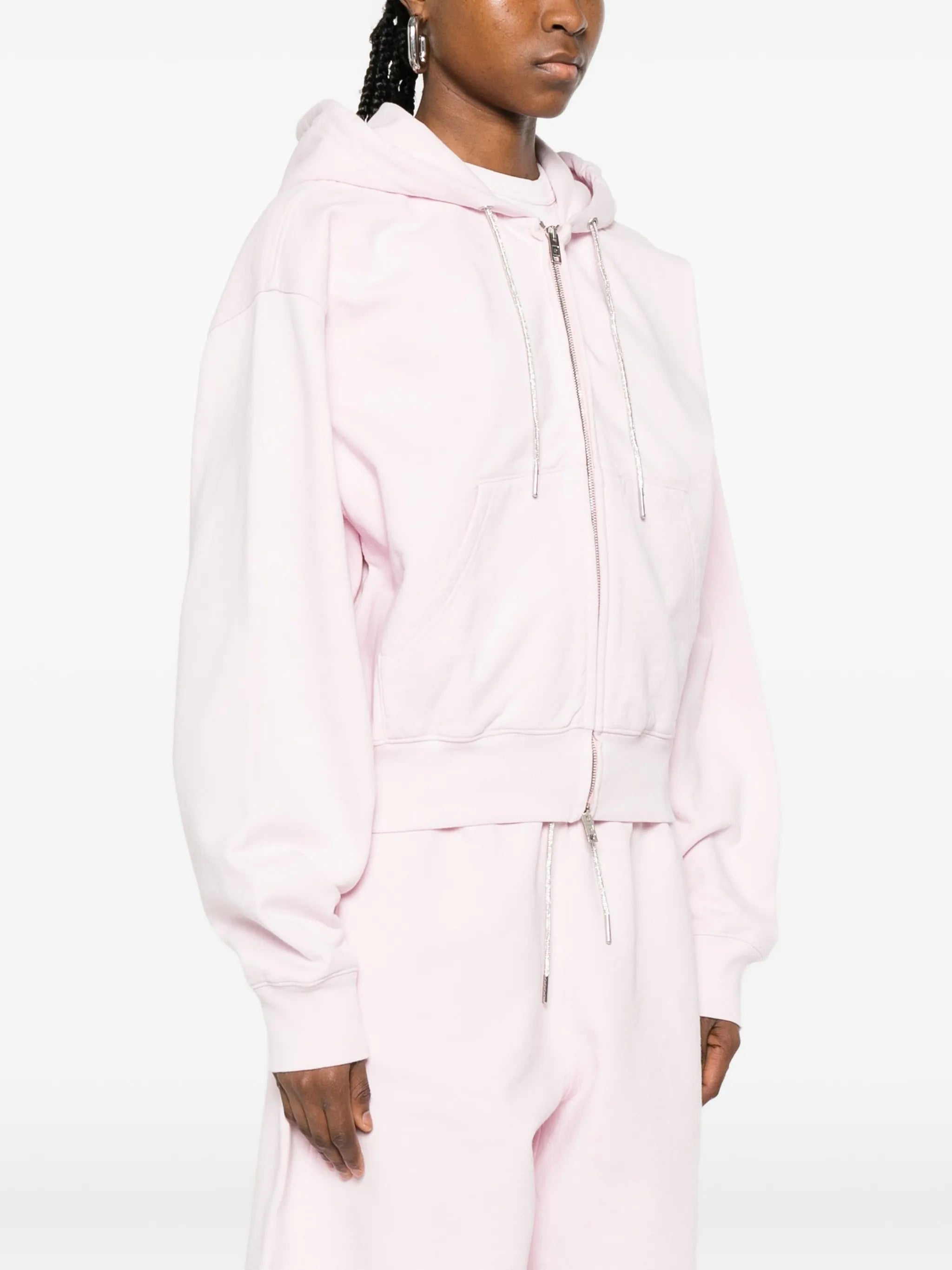 zip-up hoodie