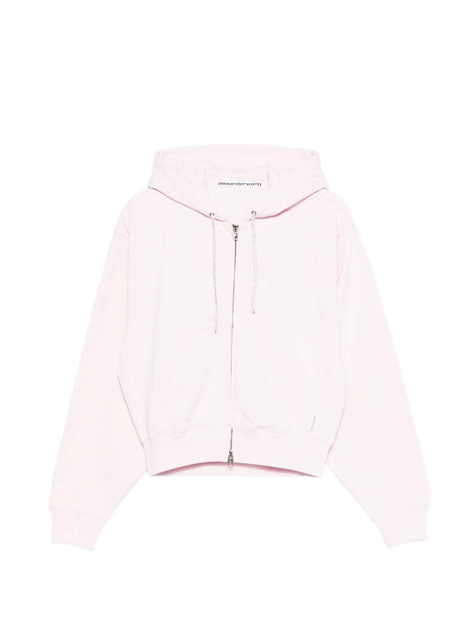 zip-up hoodie