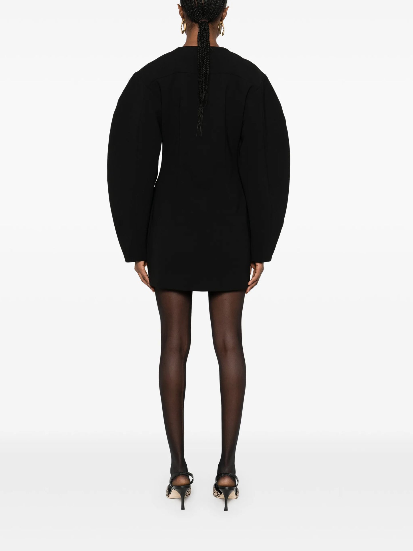 tailored-design mini dress