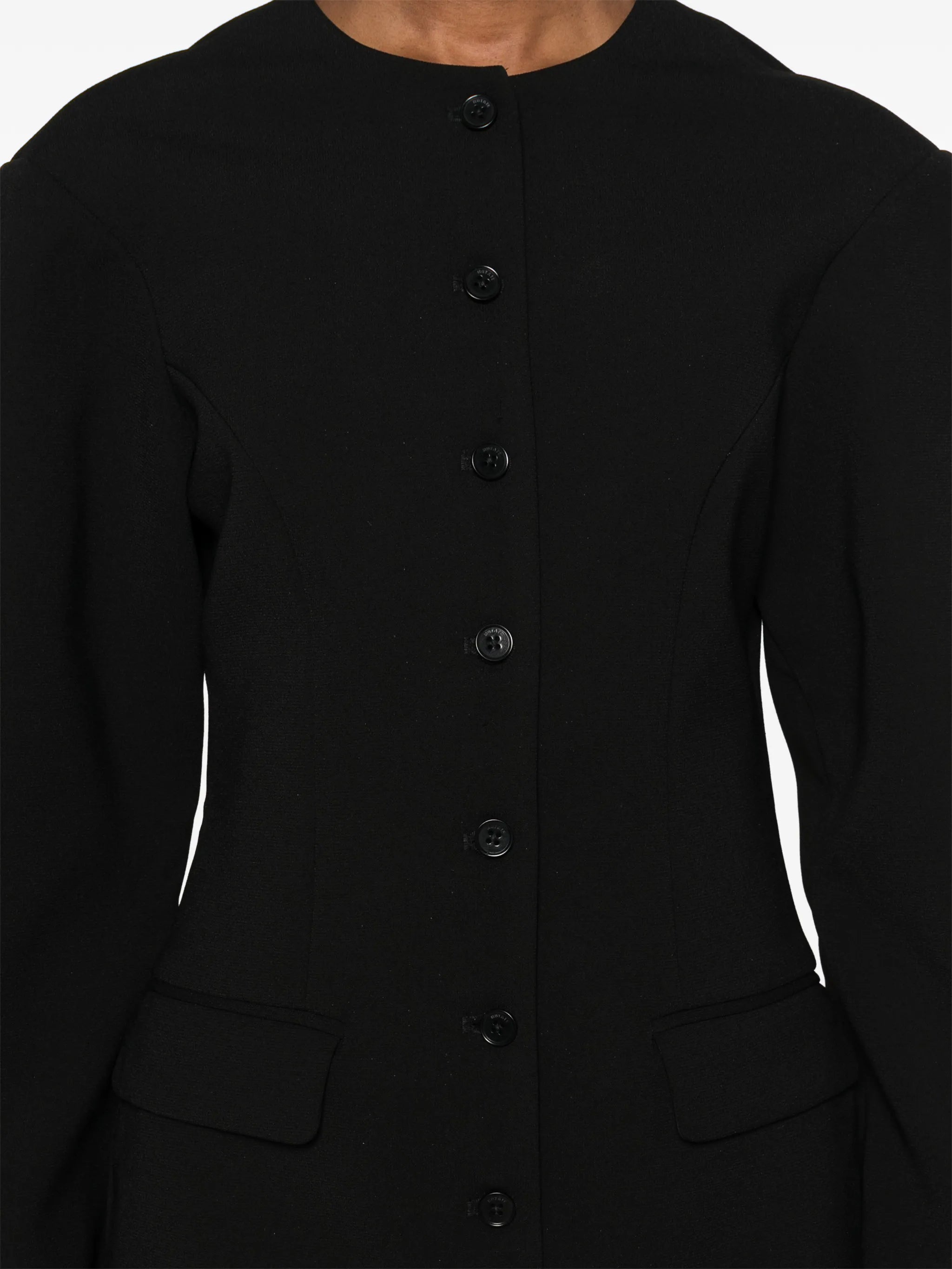 tailored-design mini dress