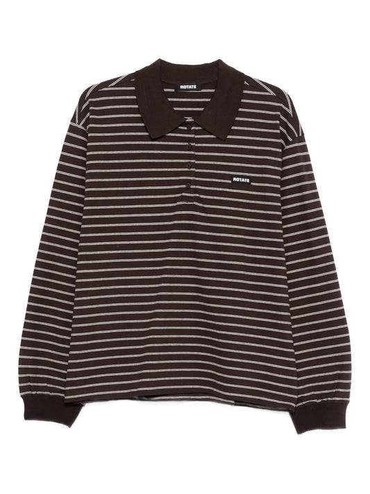 long-sleeve polo shirt