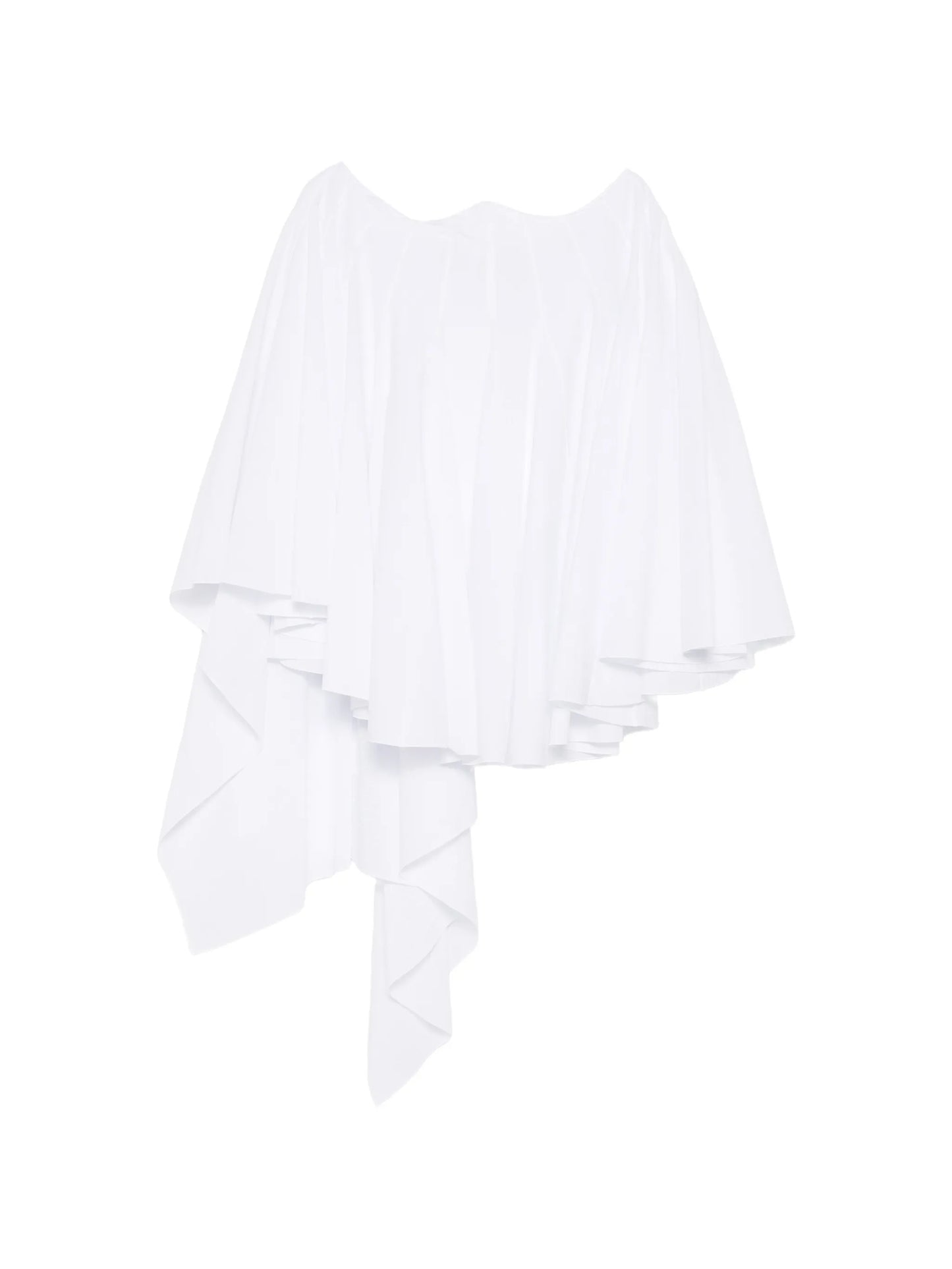 Triangle ruffled mini dress