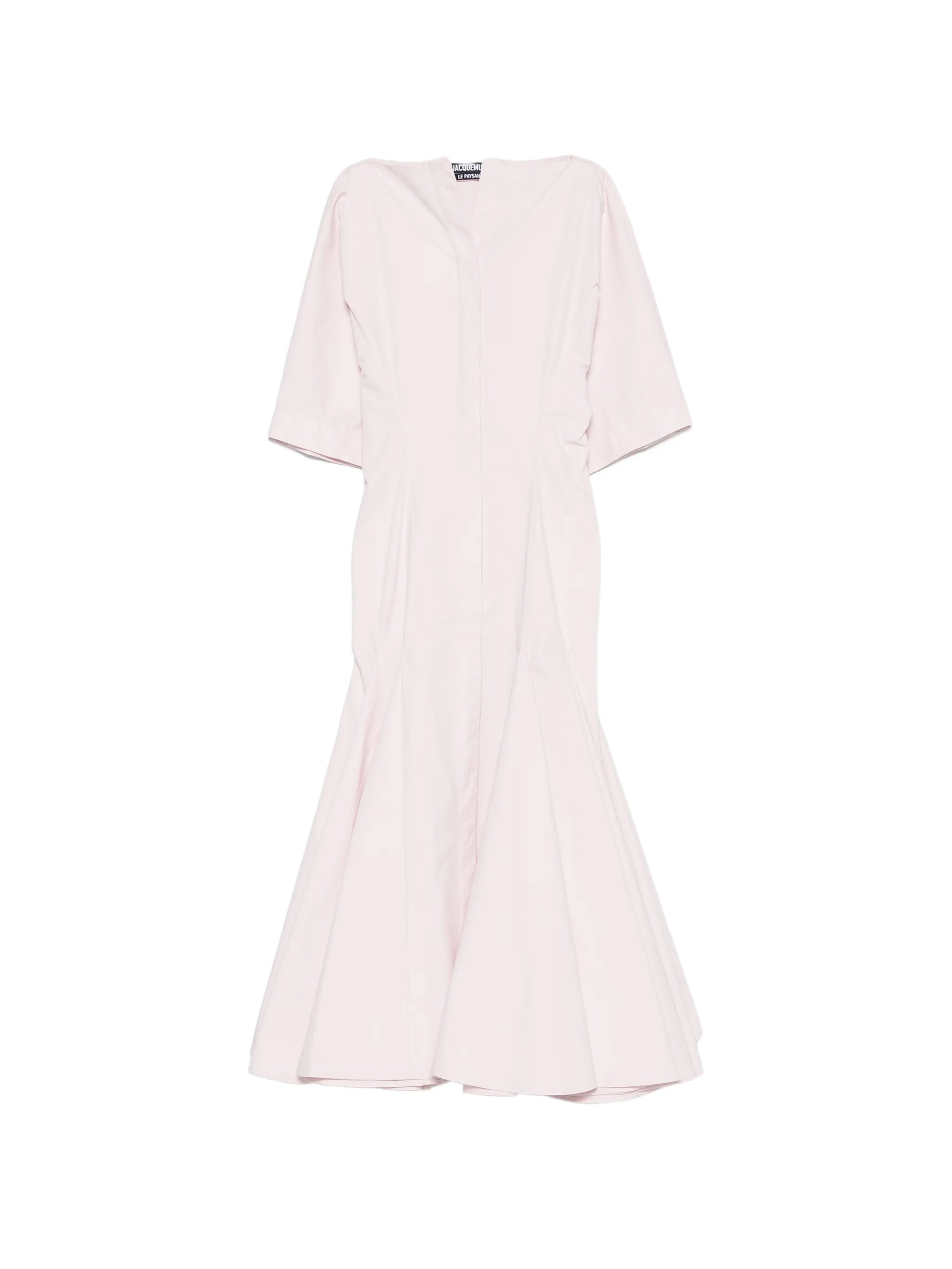 La Moisson pleated midi dress