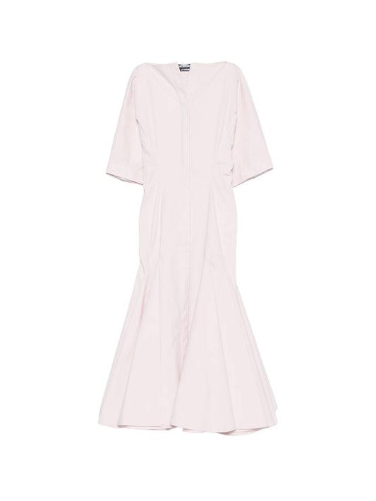 midi La Moisson pleated dress