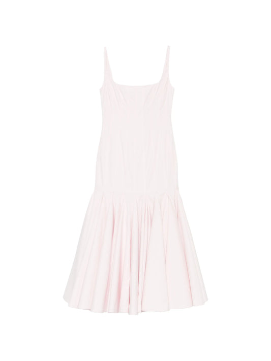 Agave flared midi dress