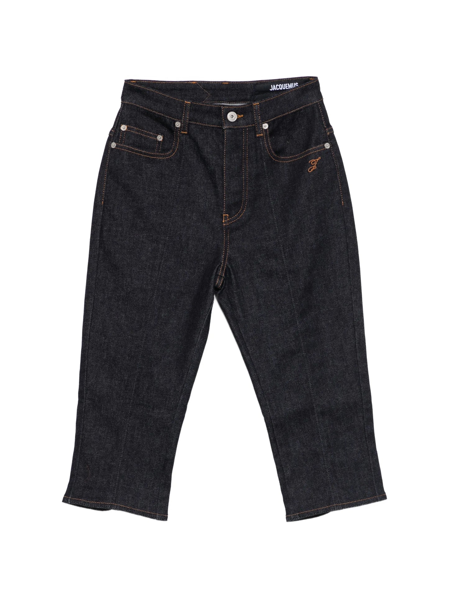 The De-Nimes five-pocket denim capris