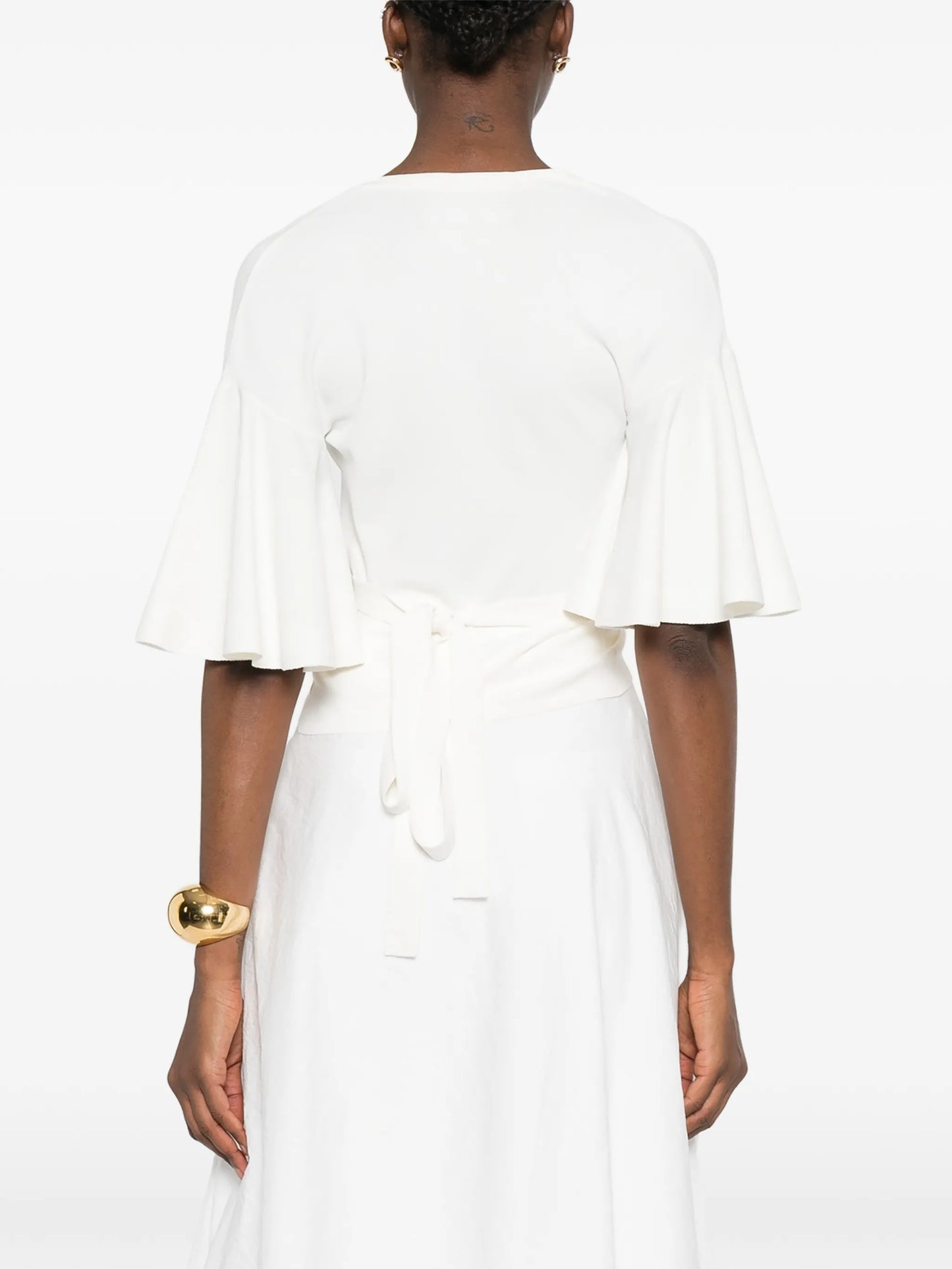 The Paysan ruffled top