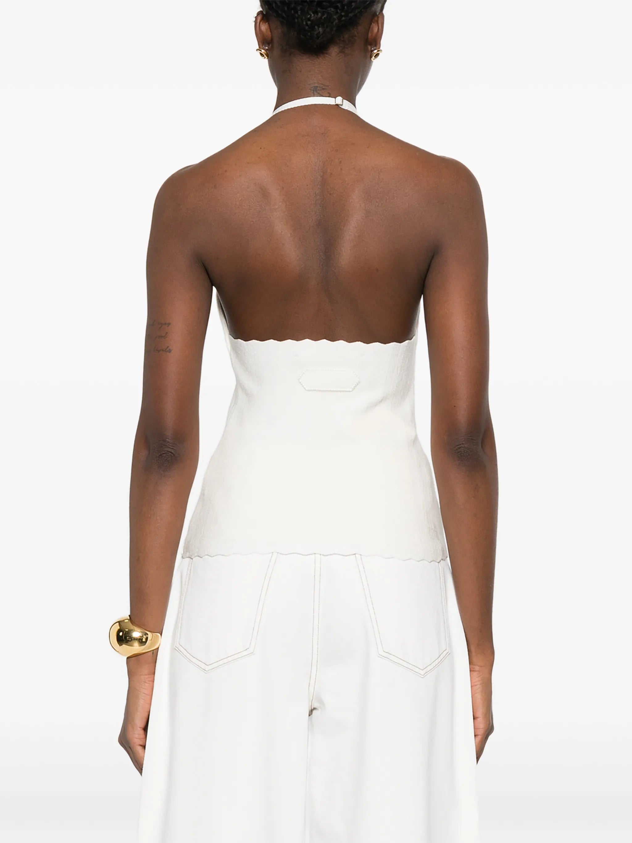 The Tablier halter top