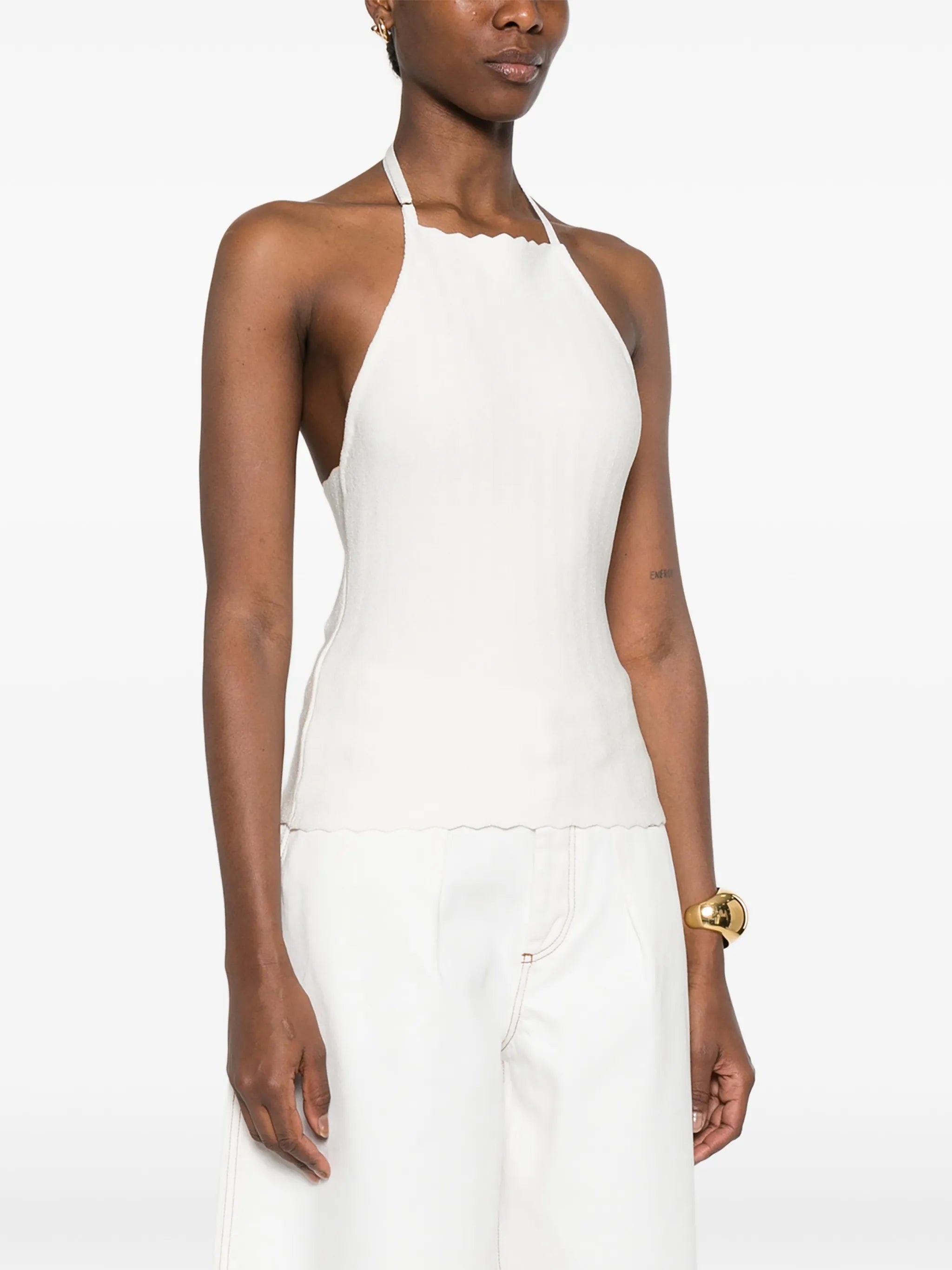 The Tablier halter top