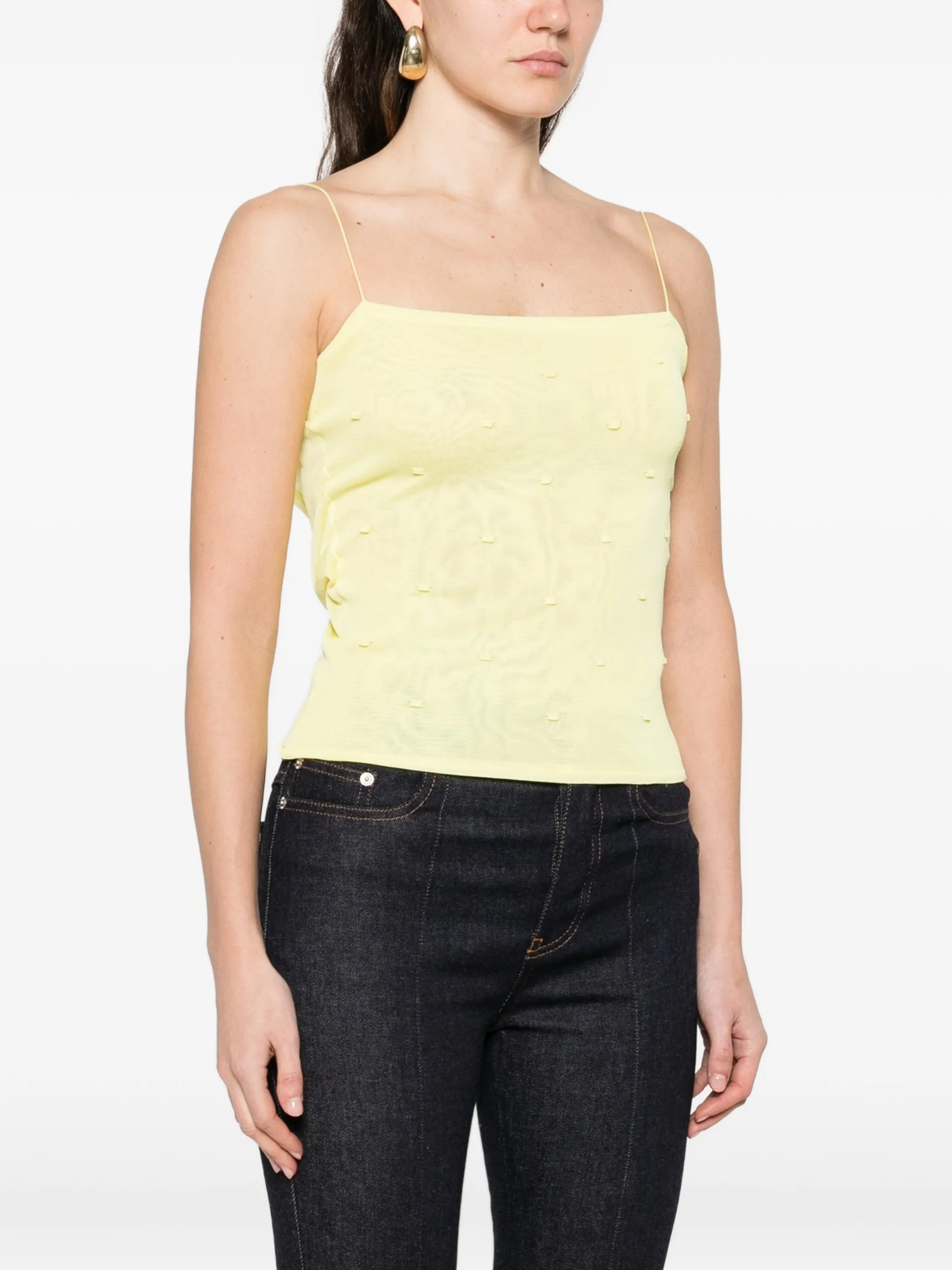 Plumetis tank top