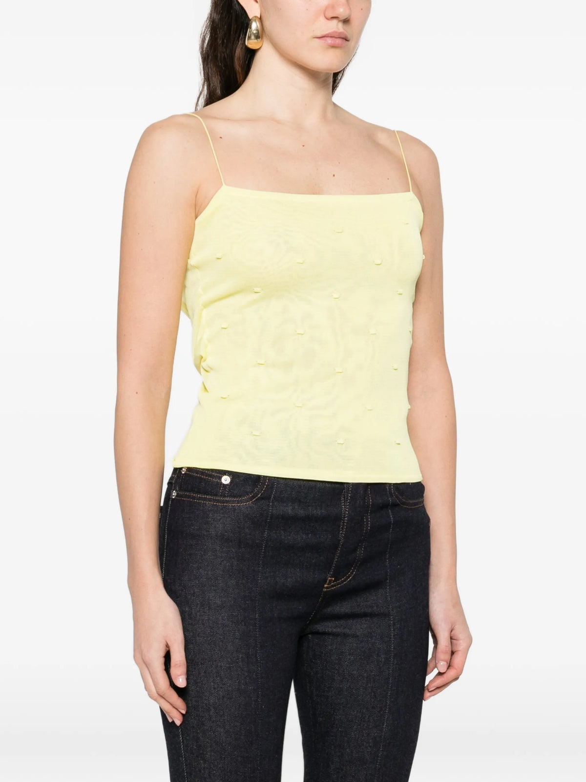 Plumetis tank top