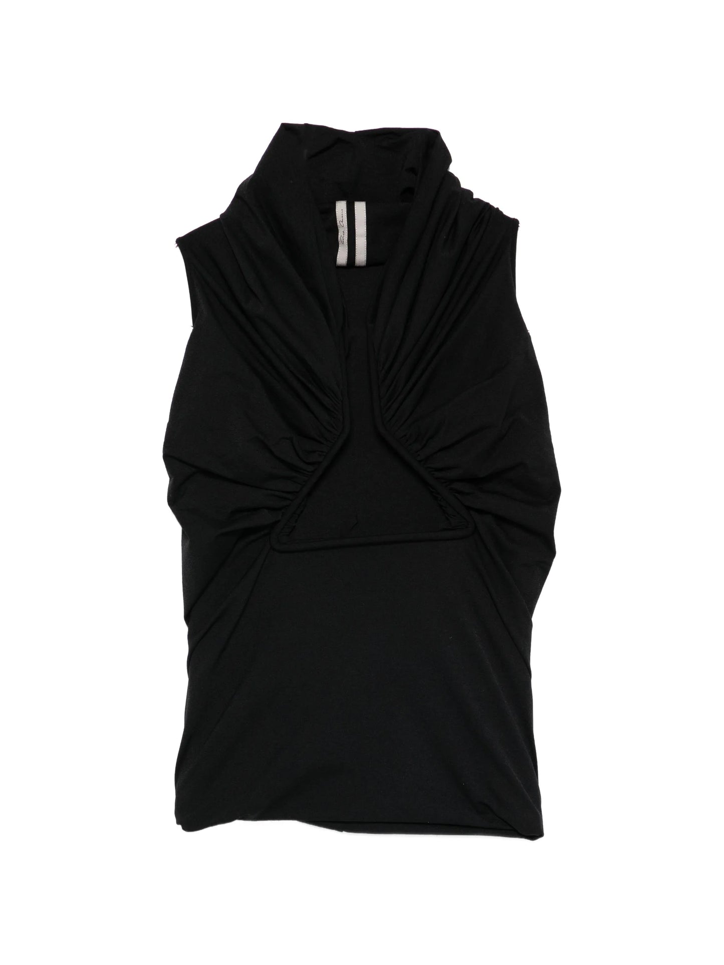 draped jersey top
