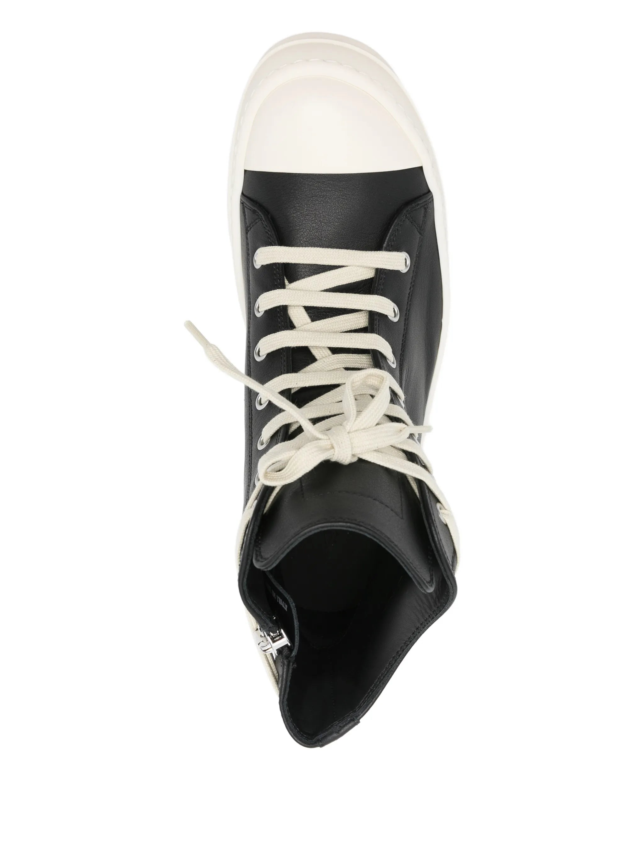 lace-up leather sneakers