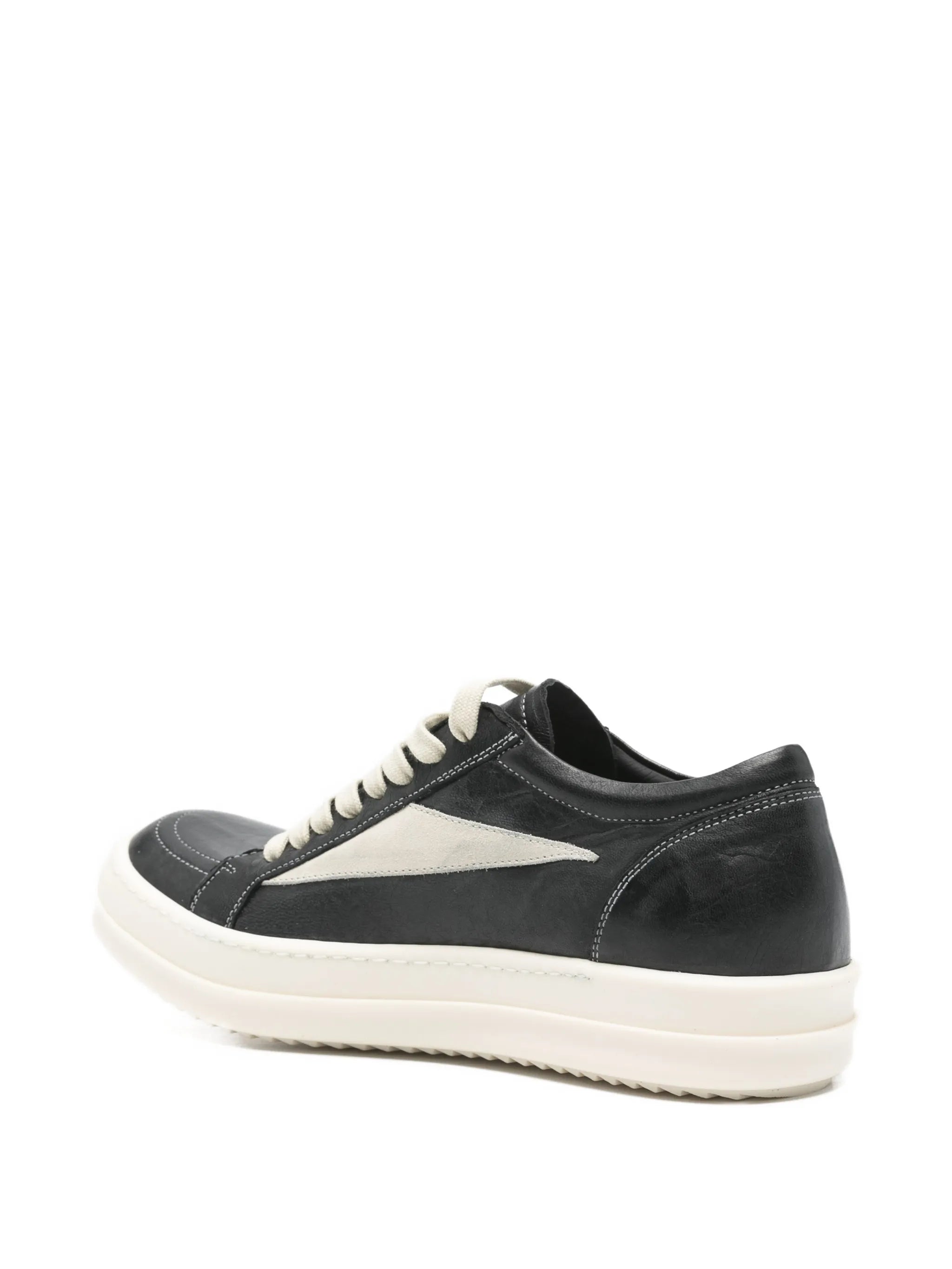 Vintage low-top leather sneakers