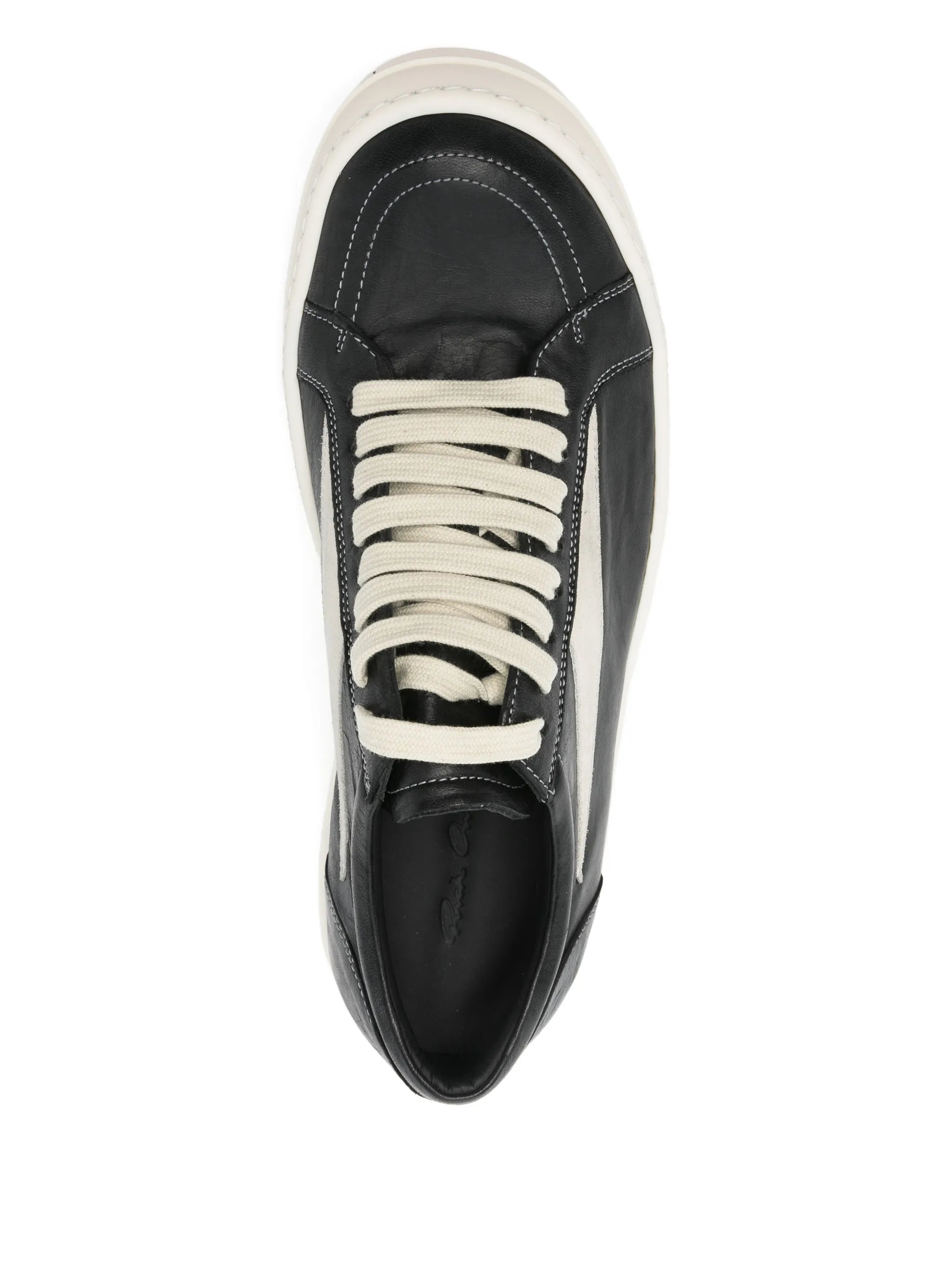 Vintage low-top leather sneakers