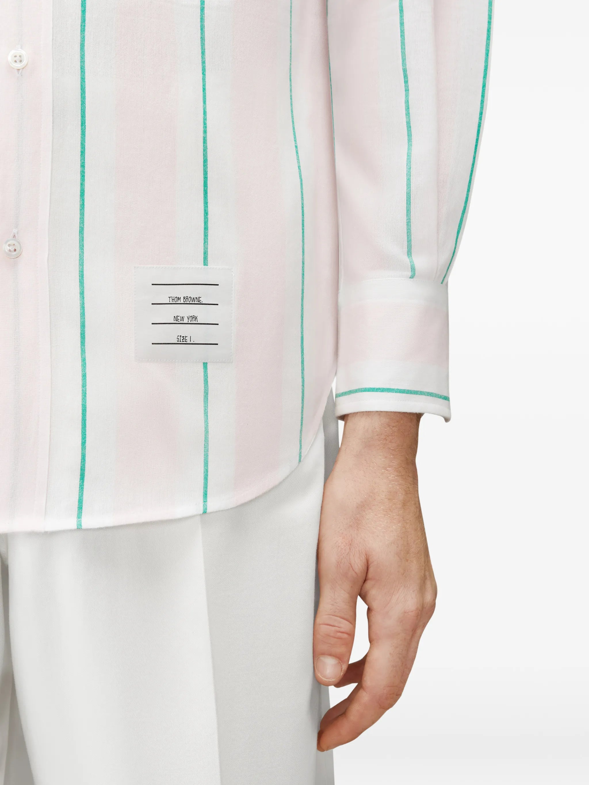 striped cotton shirt
