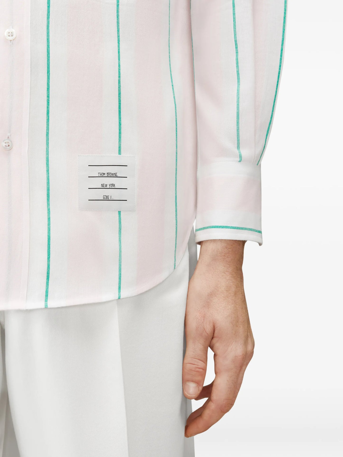 striped cotton shirt