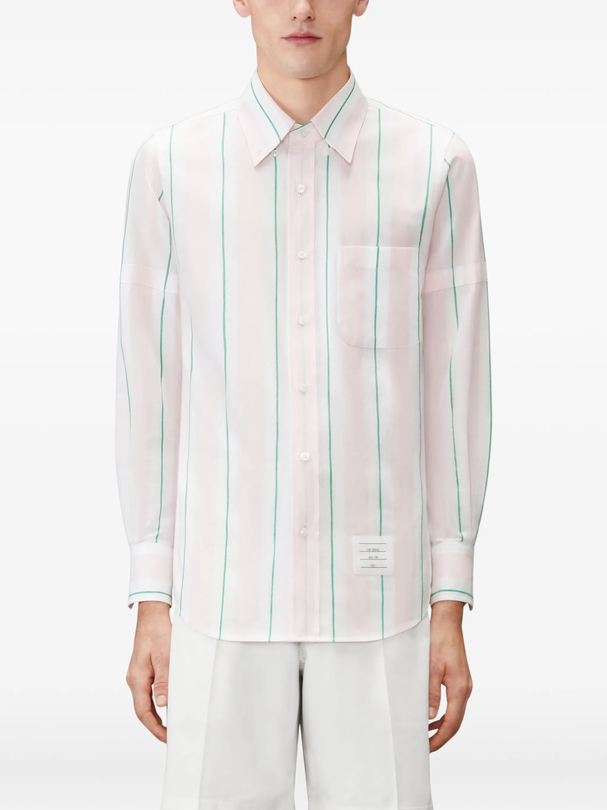 striped cotton shirt
