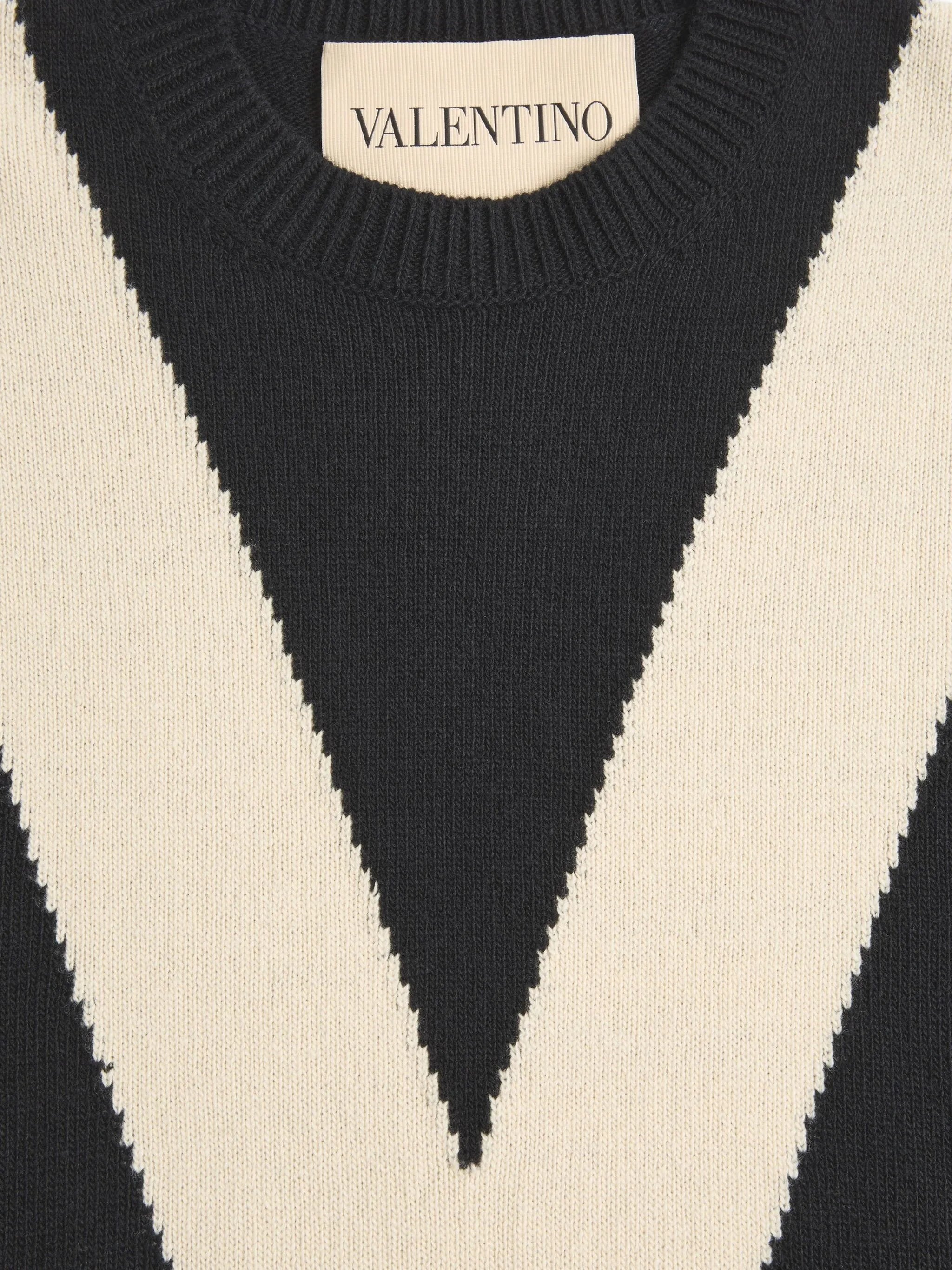 crew-neck wool sweater