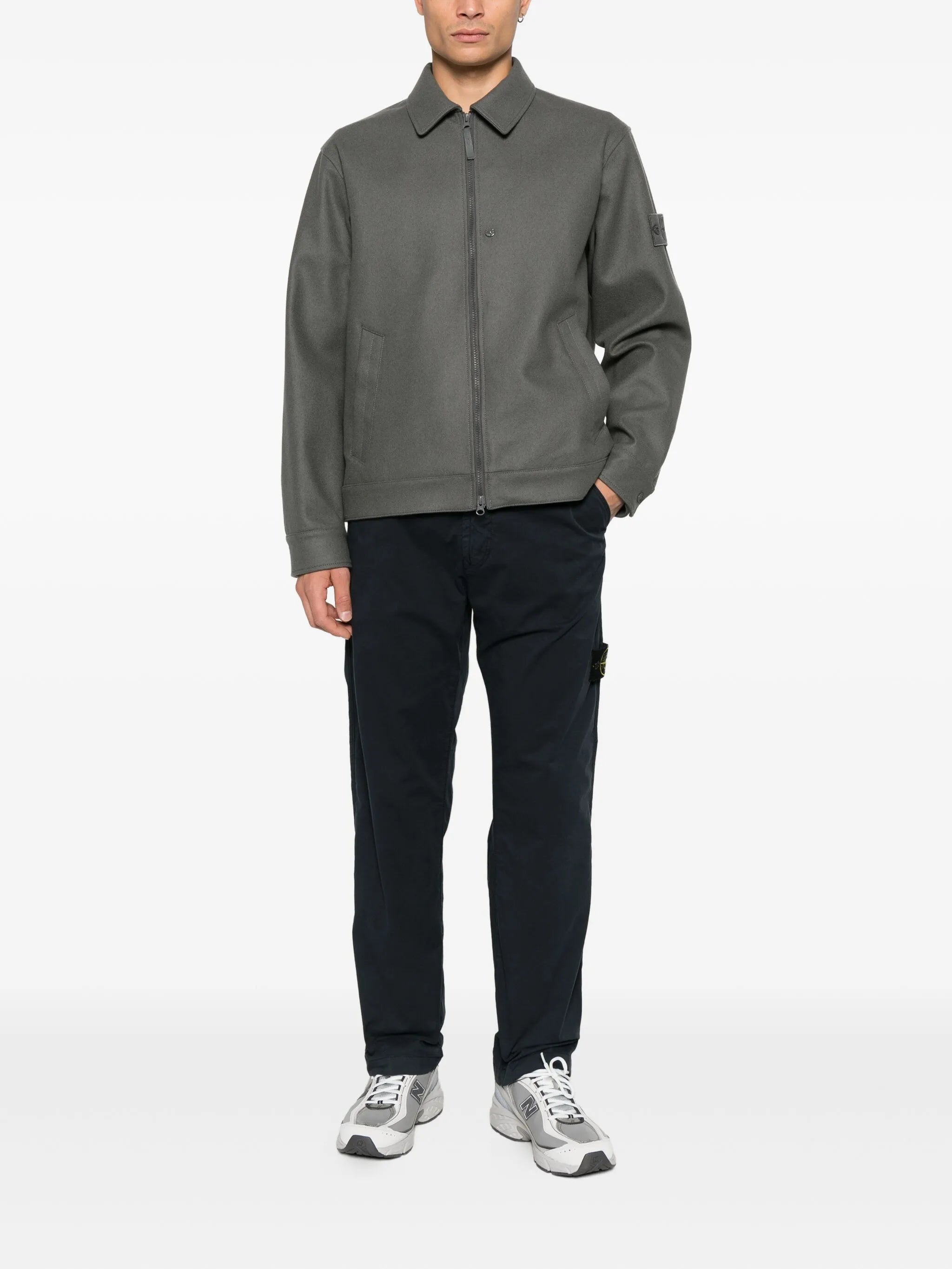 Ghost zip-up jacket