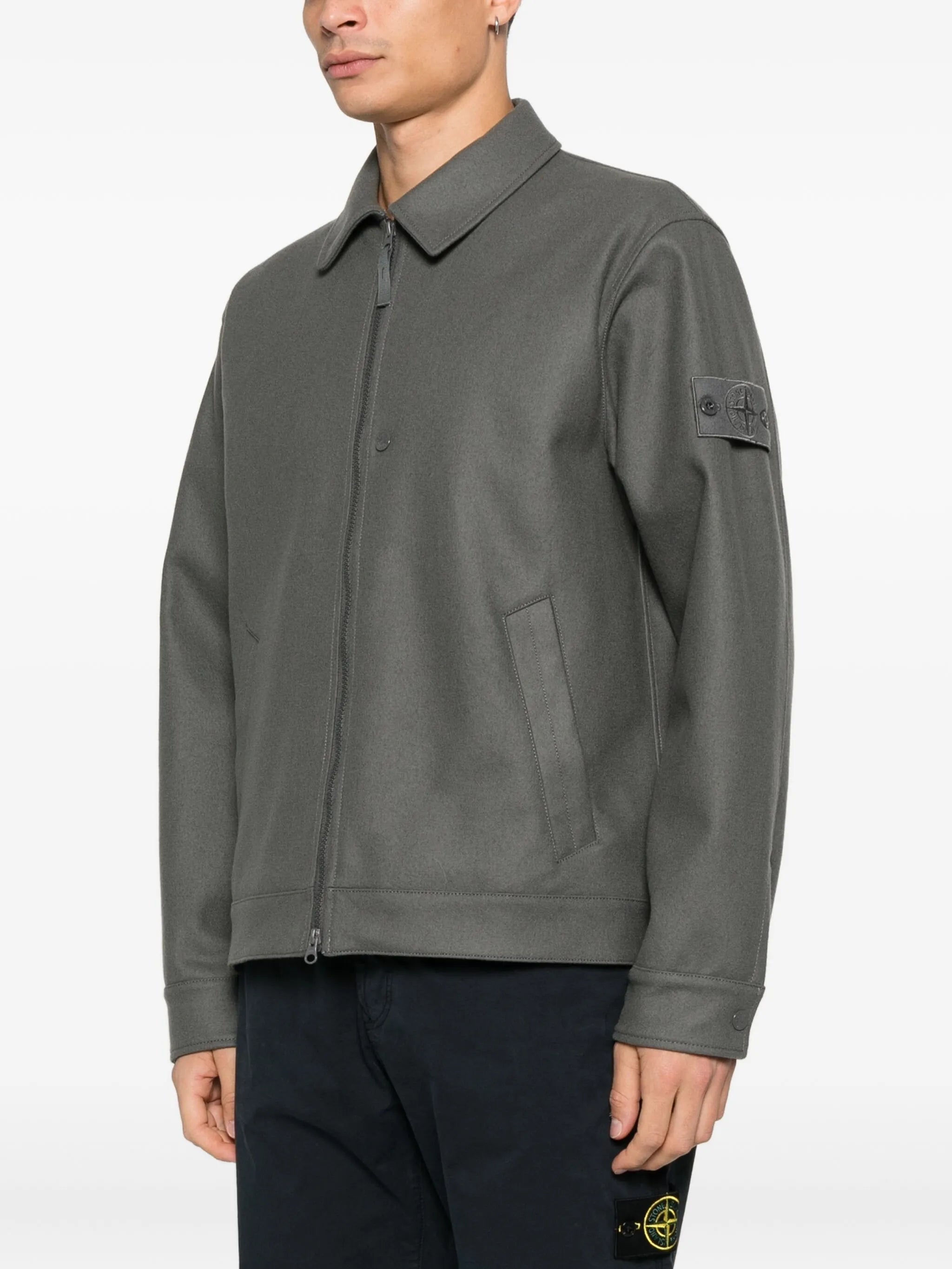 Ghost zip-up jacket