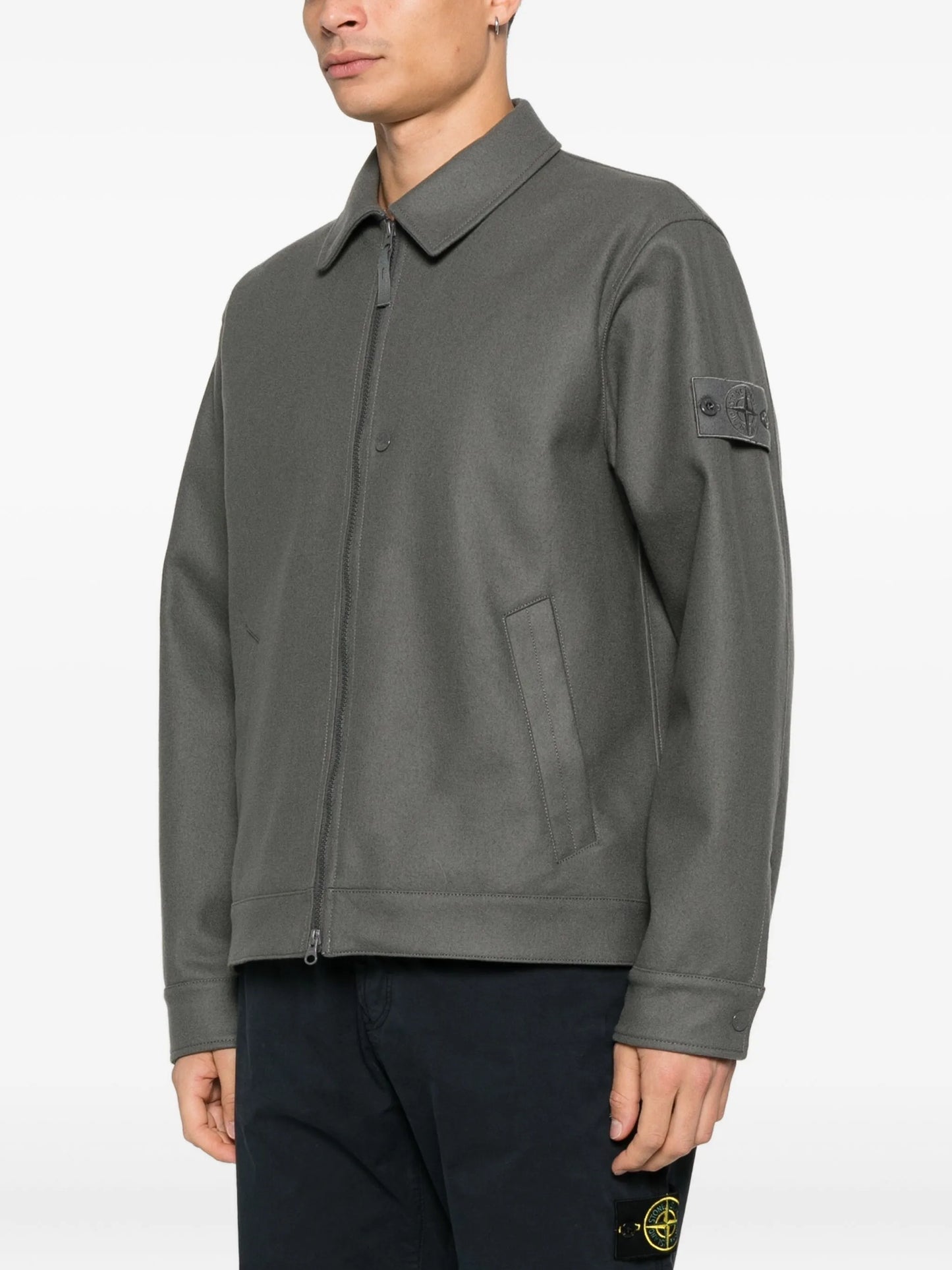 Ghost zip-up jacket