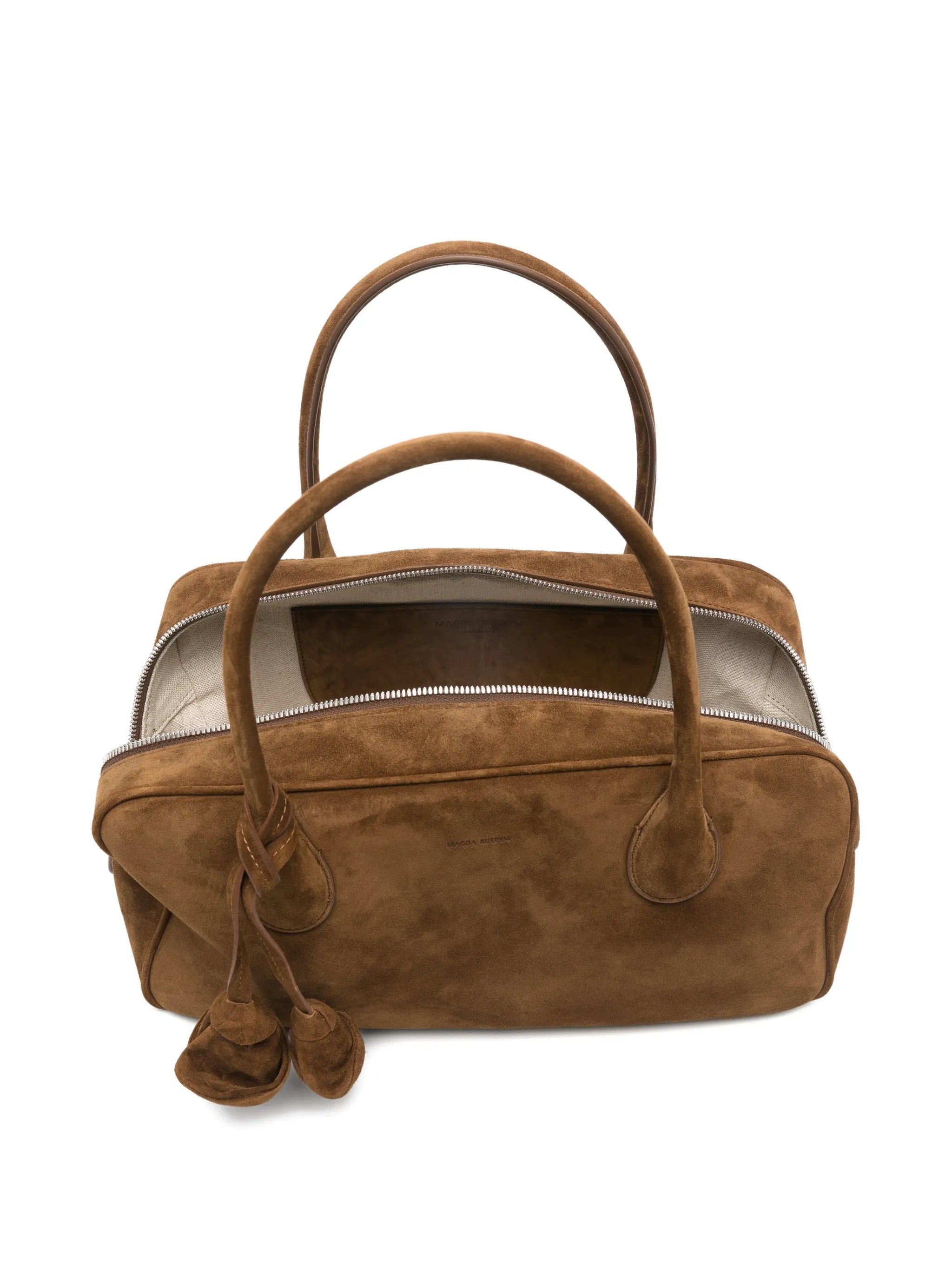 Brigitte tassel suede tote bag