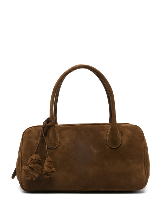 Brigitte tassel suede tote bag
