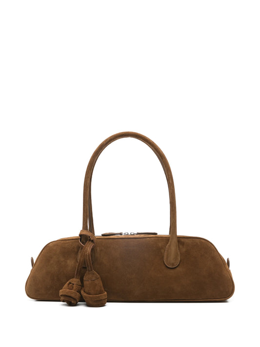Brigitte trapeze suede tote bag