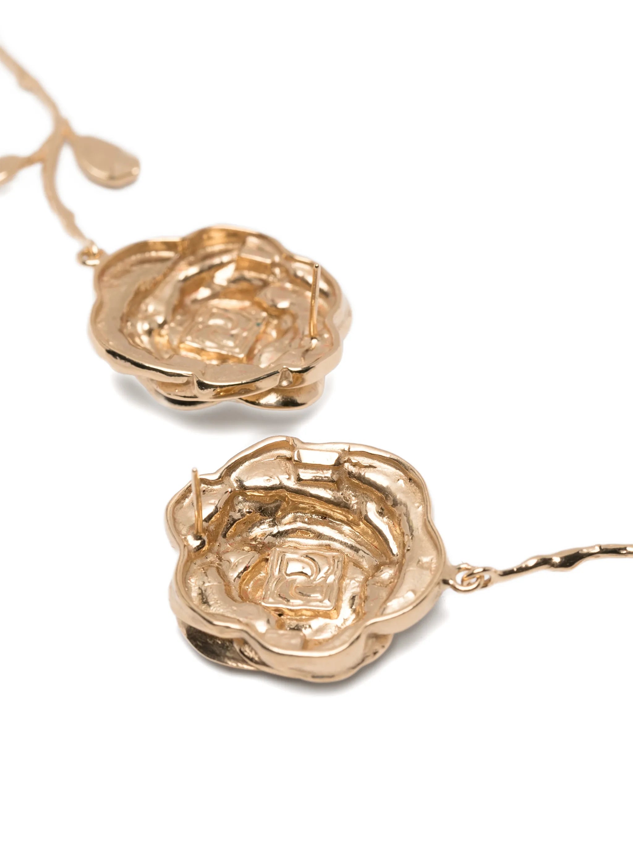 rose earrings