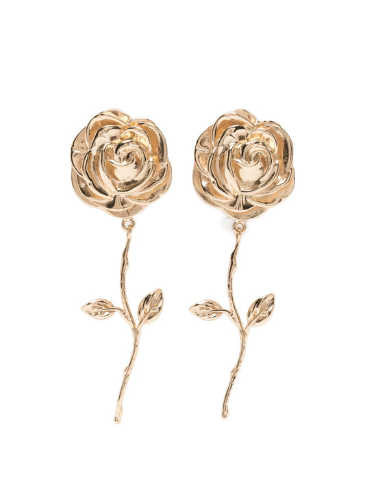 rose earrings