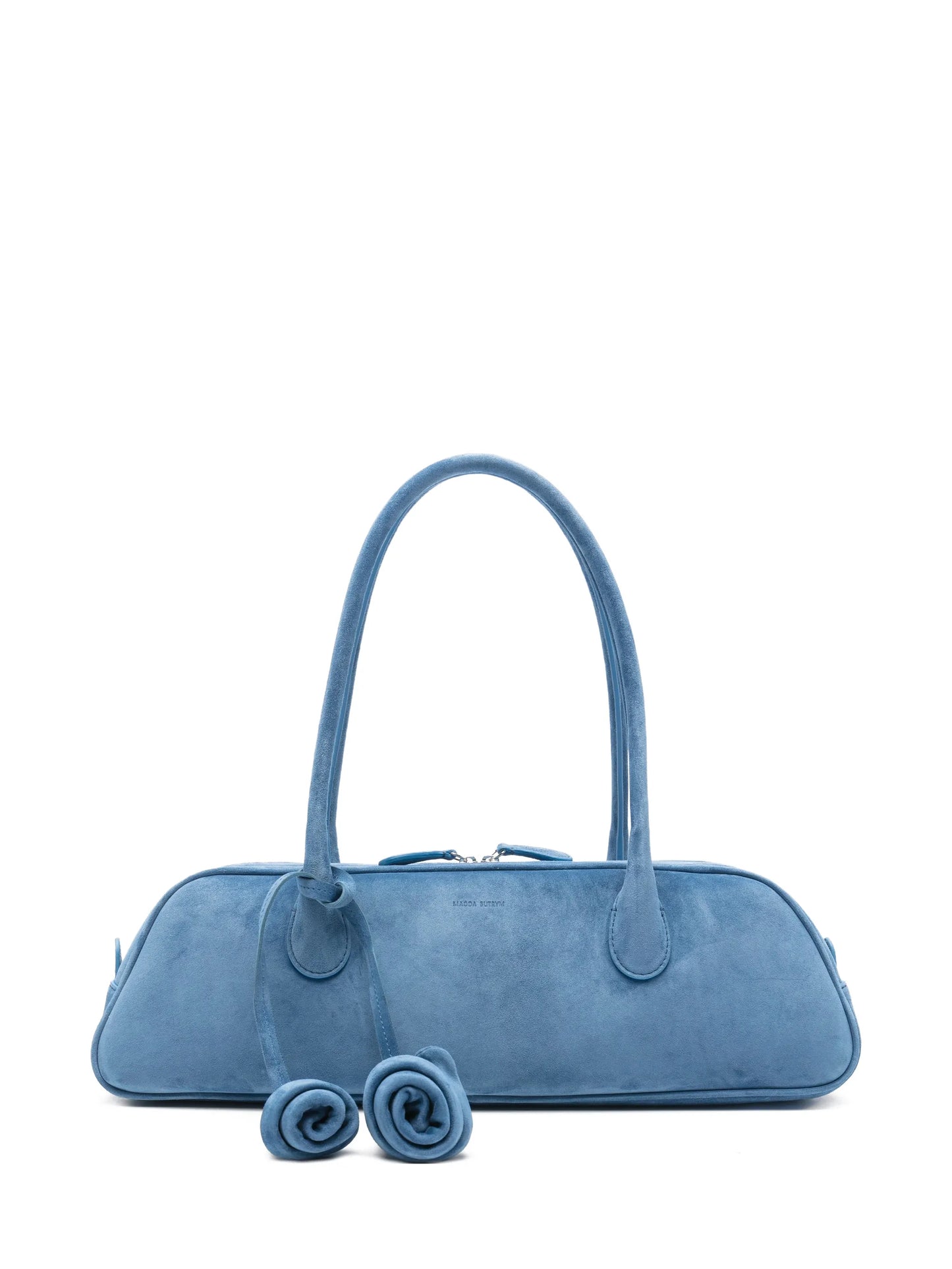 Brigitte trapeze suede shoulder bag
