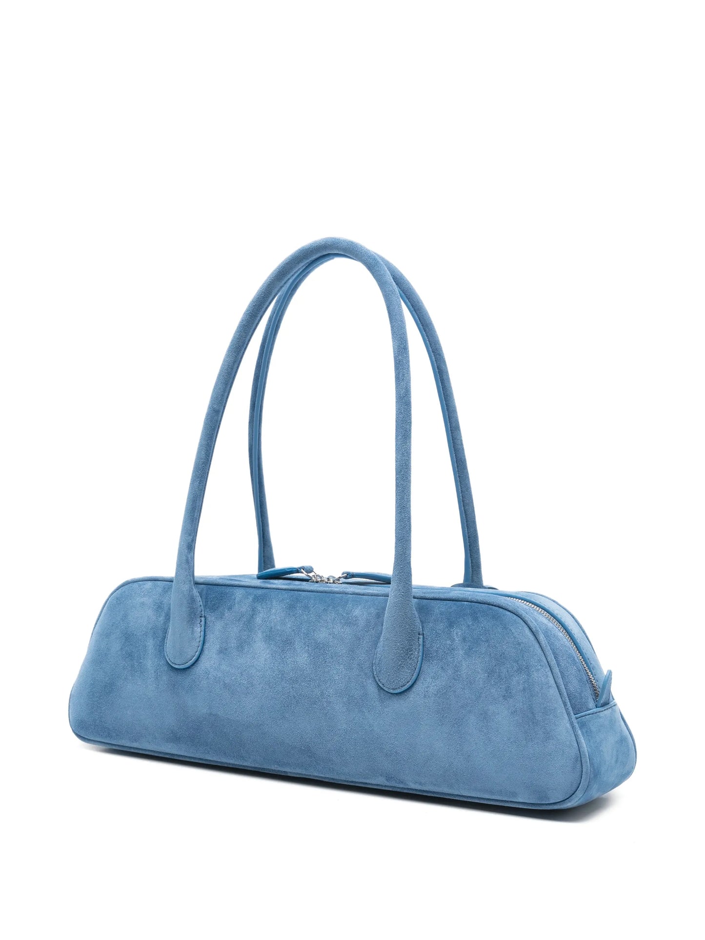 Brigitte trapeze suede shoulder bag
