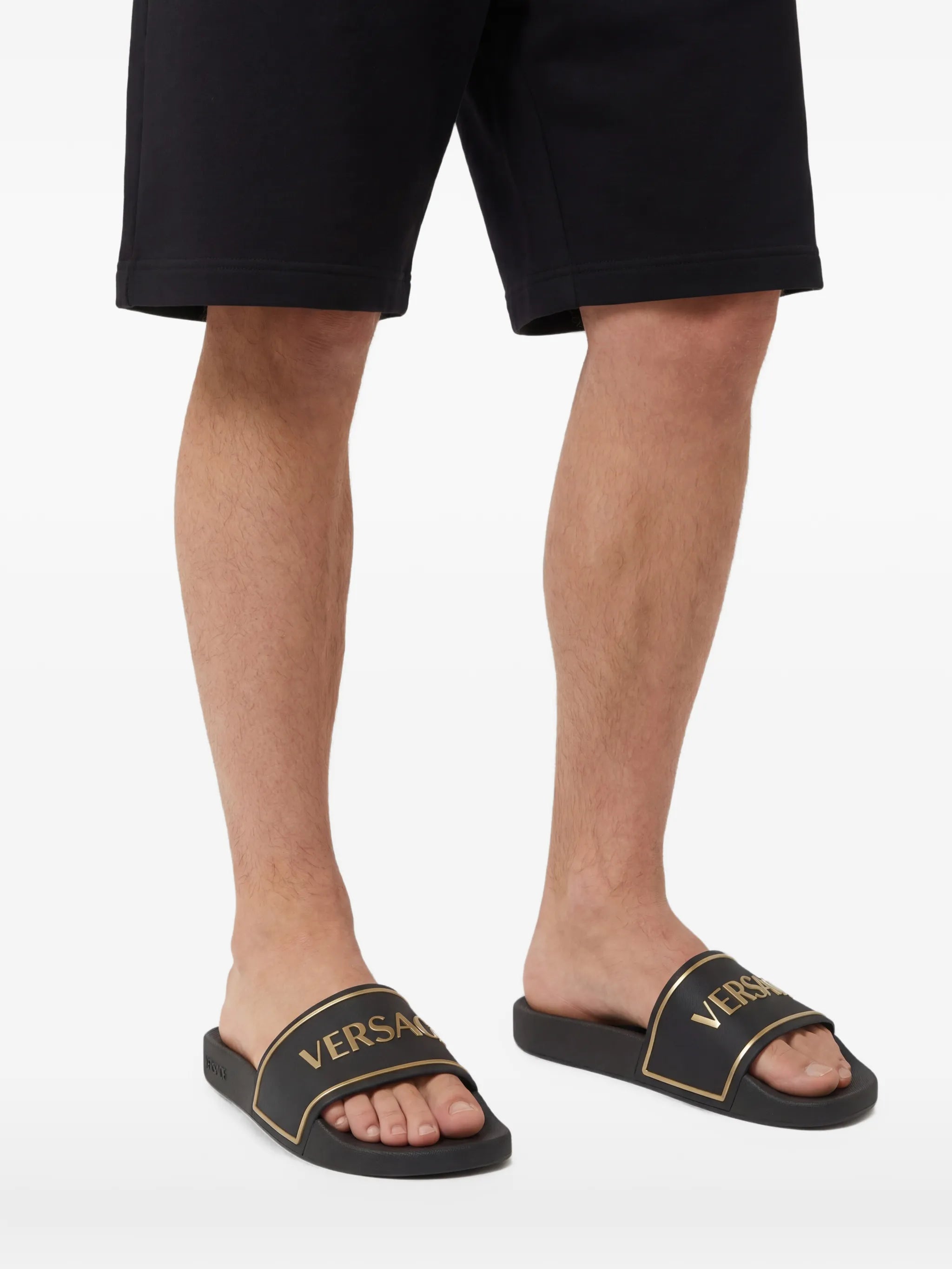 logo-embossed slides