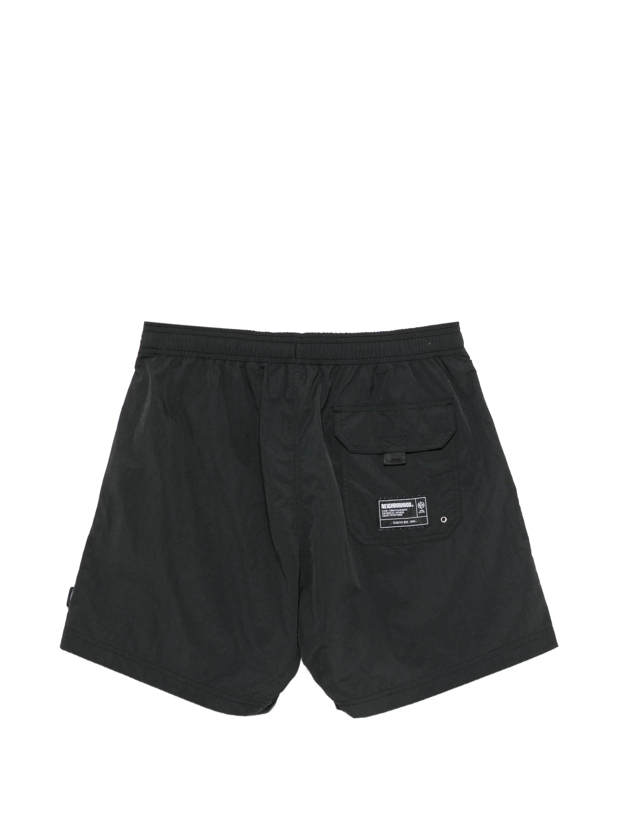logo-print swim shorts